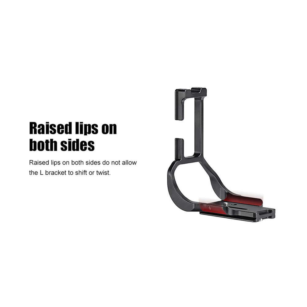 Sunwayfoto Dedicated L-Bracket for Canon EOS R5/R6 with Battery Grip - Image 7