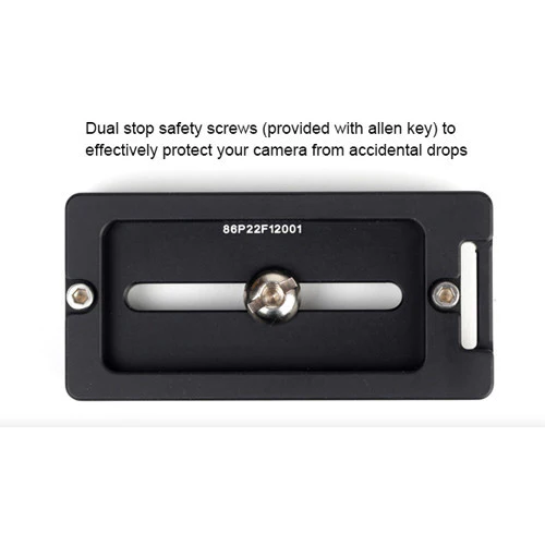 Sunwayfoto DPG-80DR Dual Dovetail Quick-Release Plate - Image 4