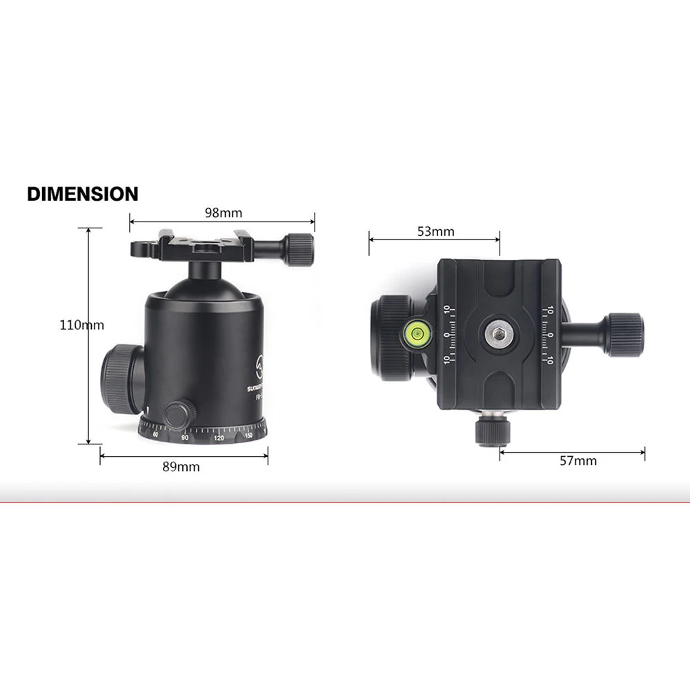 Sunwayfoto FB-52 Ball Head - Image 8