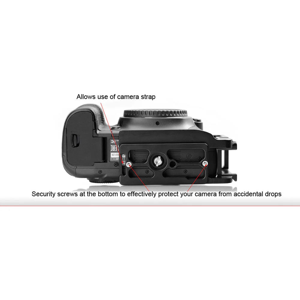 Sunwayfoto PCL-5DIV Custom L-Bracket for Canon EOS 5D Mark IV - Image 6