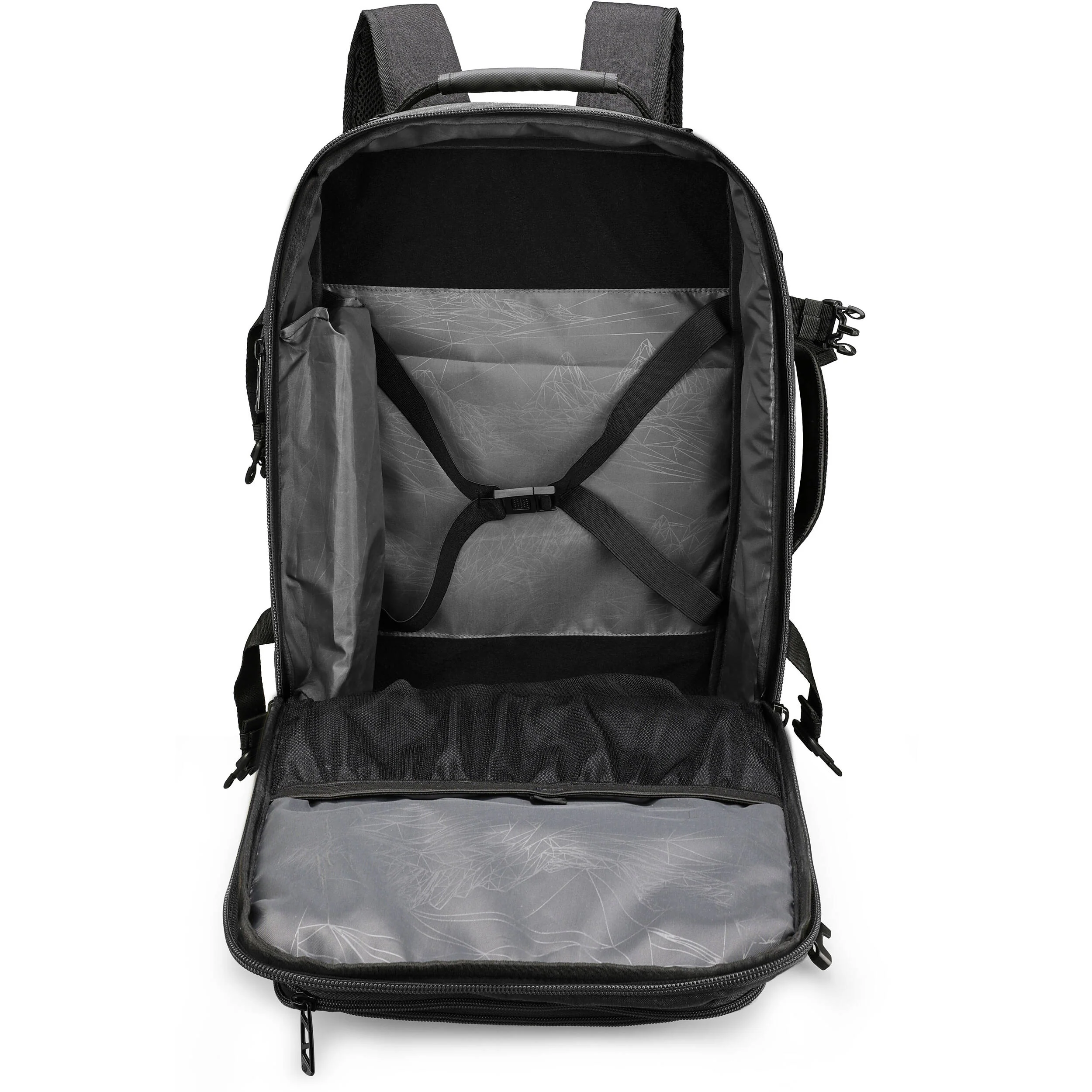 Swissdigital Berg Pro XL Camera Backpack (Black, 37L) - Image 4