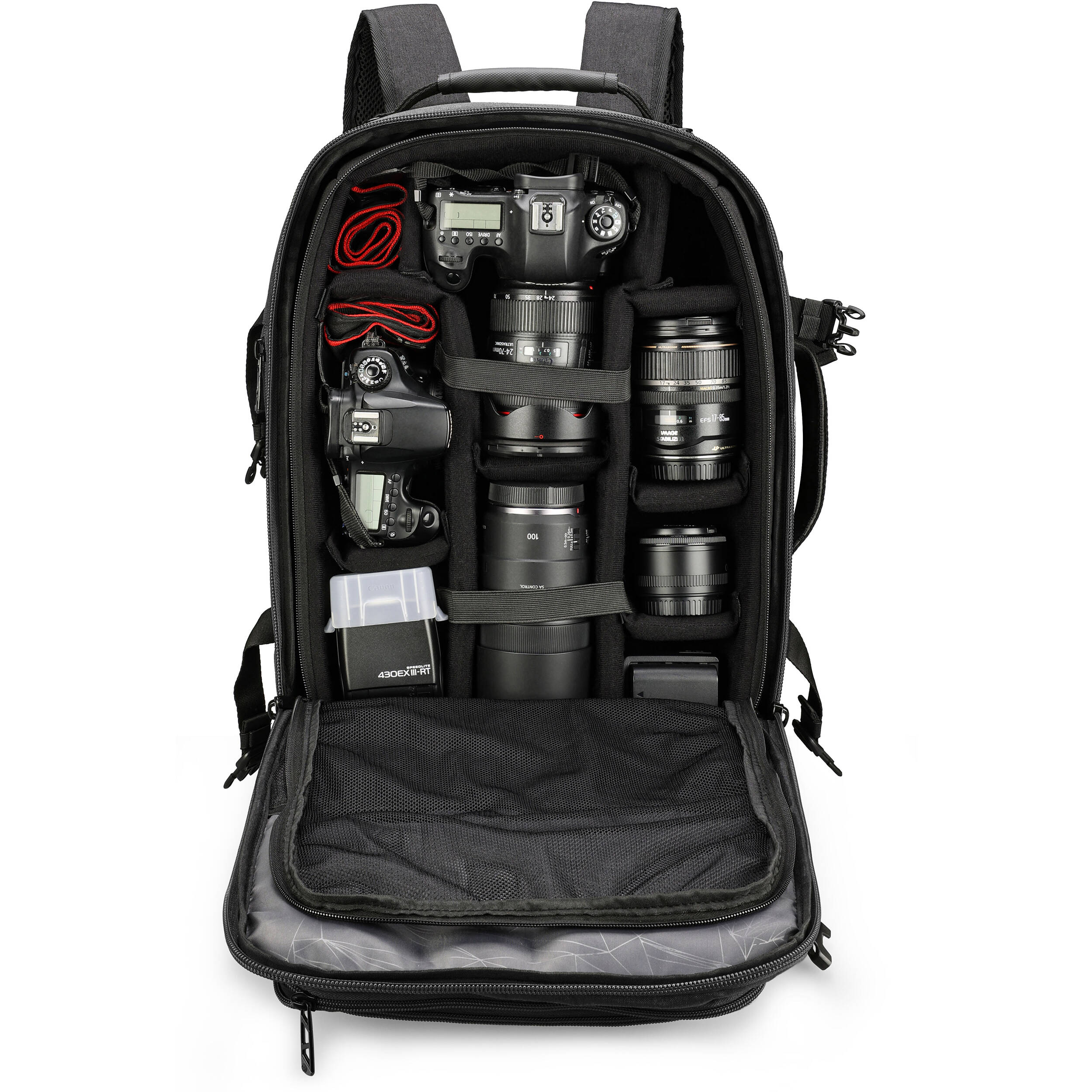 Swissdigital Berg Pro XL Camera Backpack (Black, 37L) - Image 6