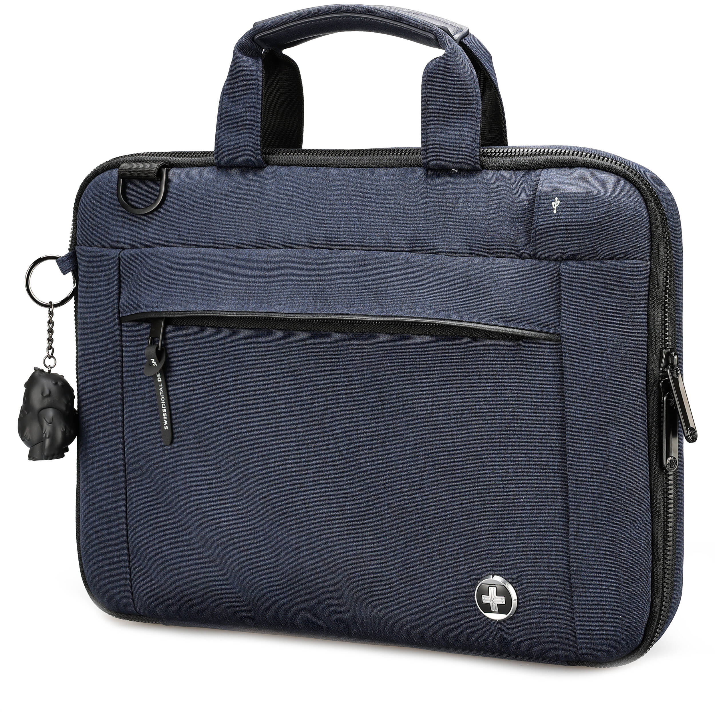 Swissdigital BOLLIGEN 14" Laptop Sleeve (Navy) - Image 3