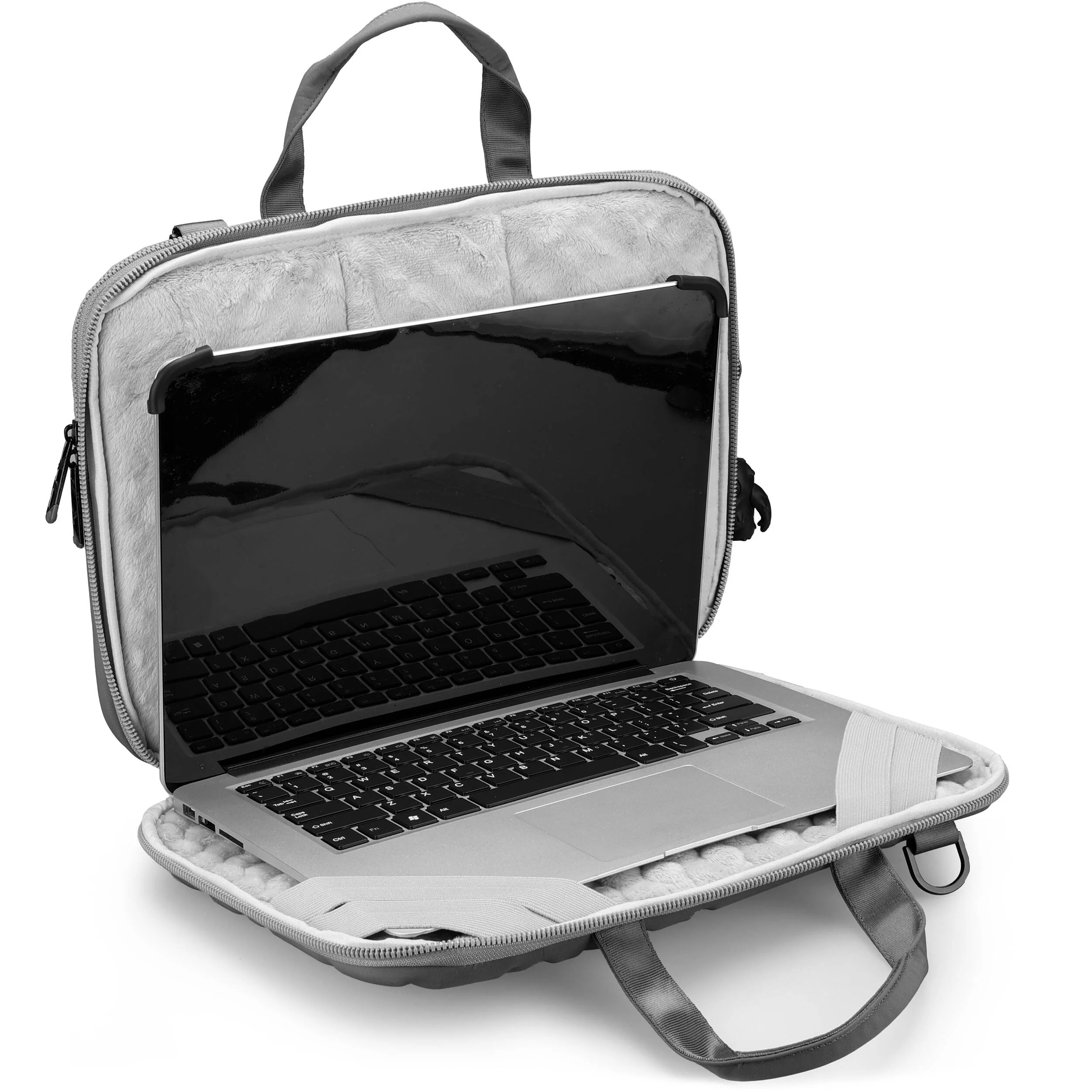 Swissdigital VACALLO 14" Laptop Sleeve (Light Gray) - Image 4