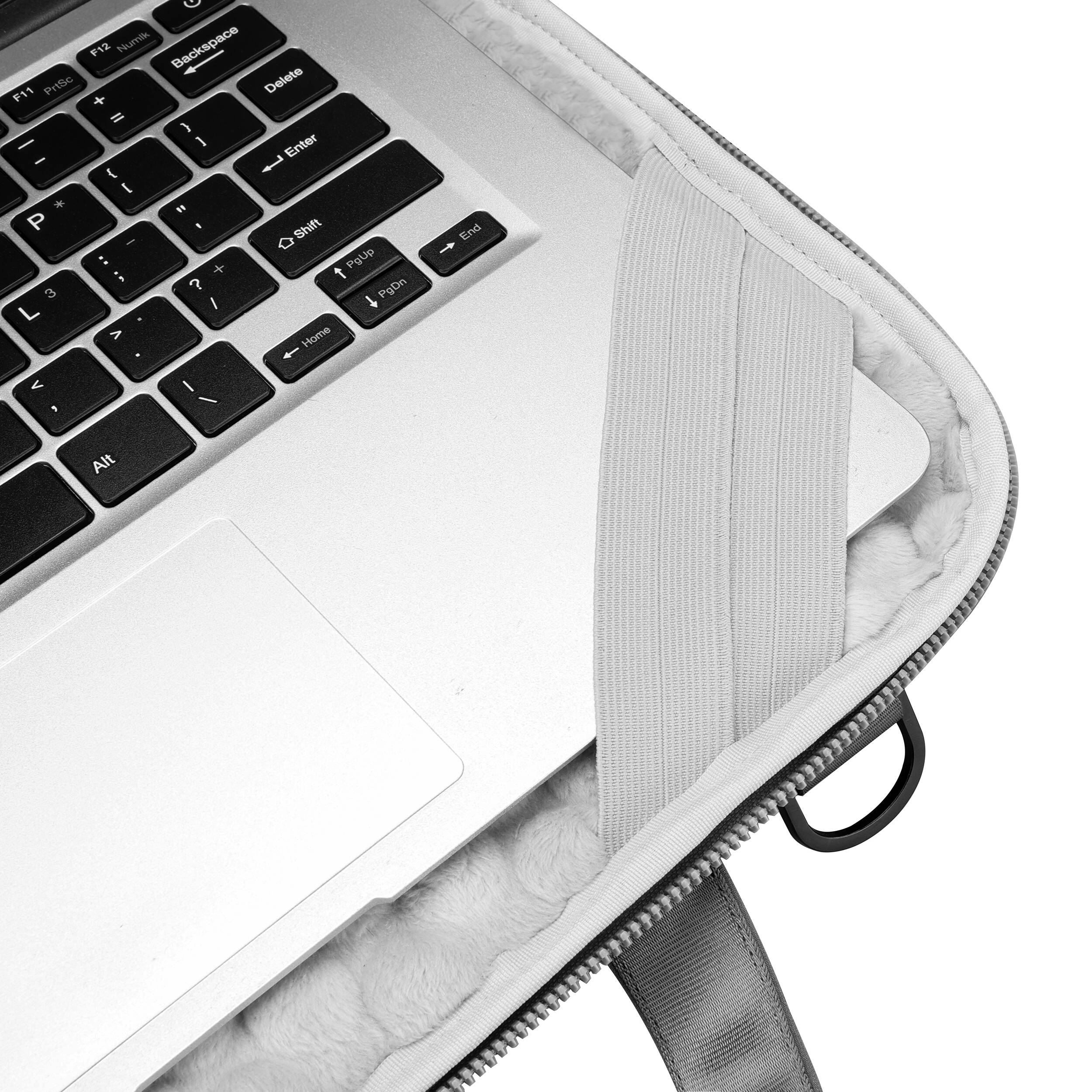 Swissdigital VACALLO 14" Laptop Sleeve (Light Gray) - Image 6