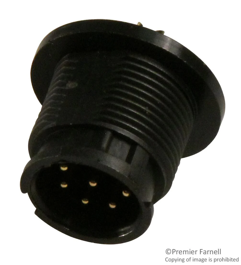 SWITCHCRAFT/CONXALL 7282-8PG-300 Circular Connector Plug Size 20 8 Position Panel - Image 3