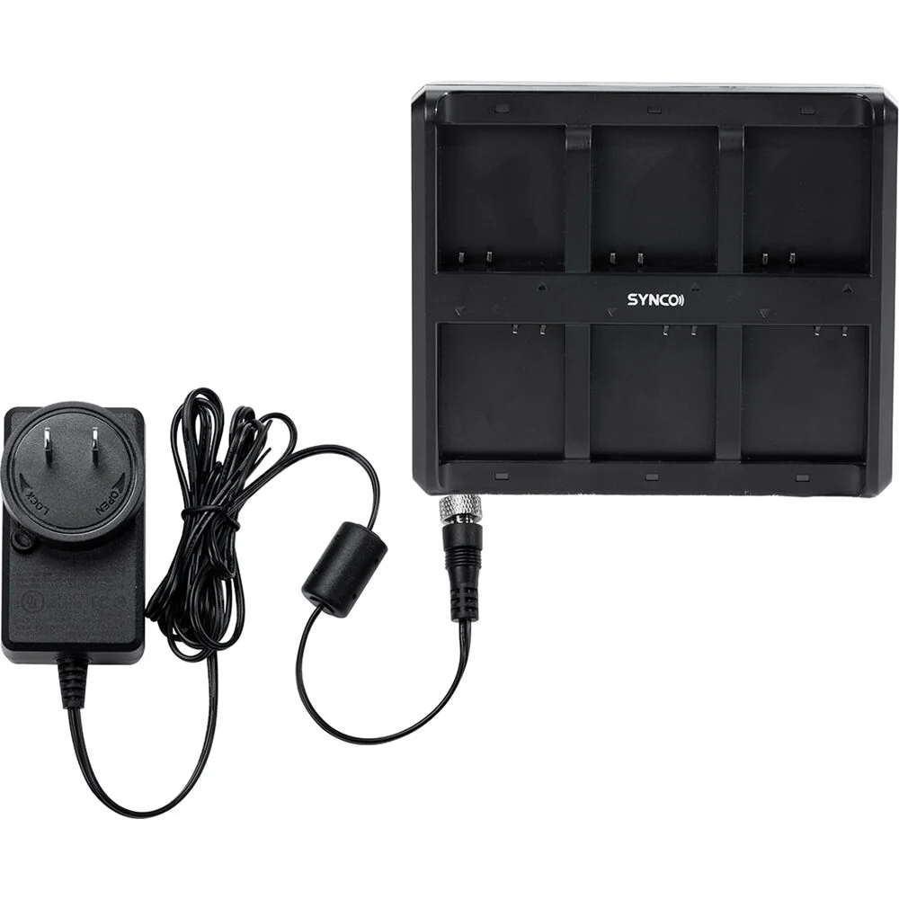 Synco 6-Slot Charging Station for X-Talk Wireless Intercom Headset - Image 2