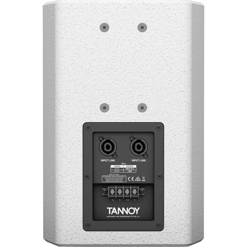 Tannoy VX 6 Dual-Concentric 400W Full-Range 6" Passive Loudspeaker (White) - Image 7