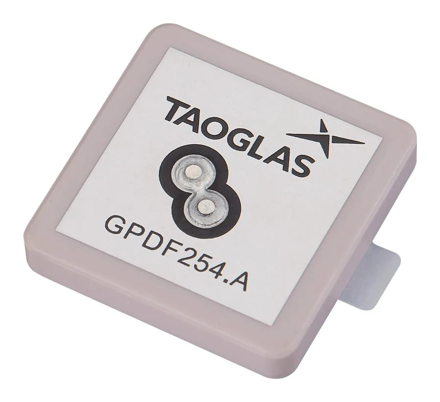 TAOGLAS GPDF254.A RF Antenna, 1.602GHz, GPS / Glonass / Galileo / BeiDou / QZSS / GNSS / SBAS, 1.7dBi, 50ohm