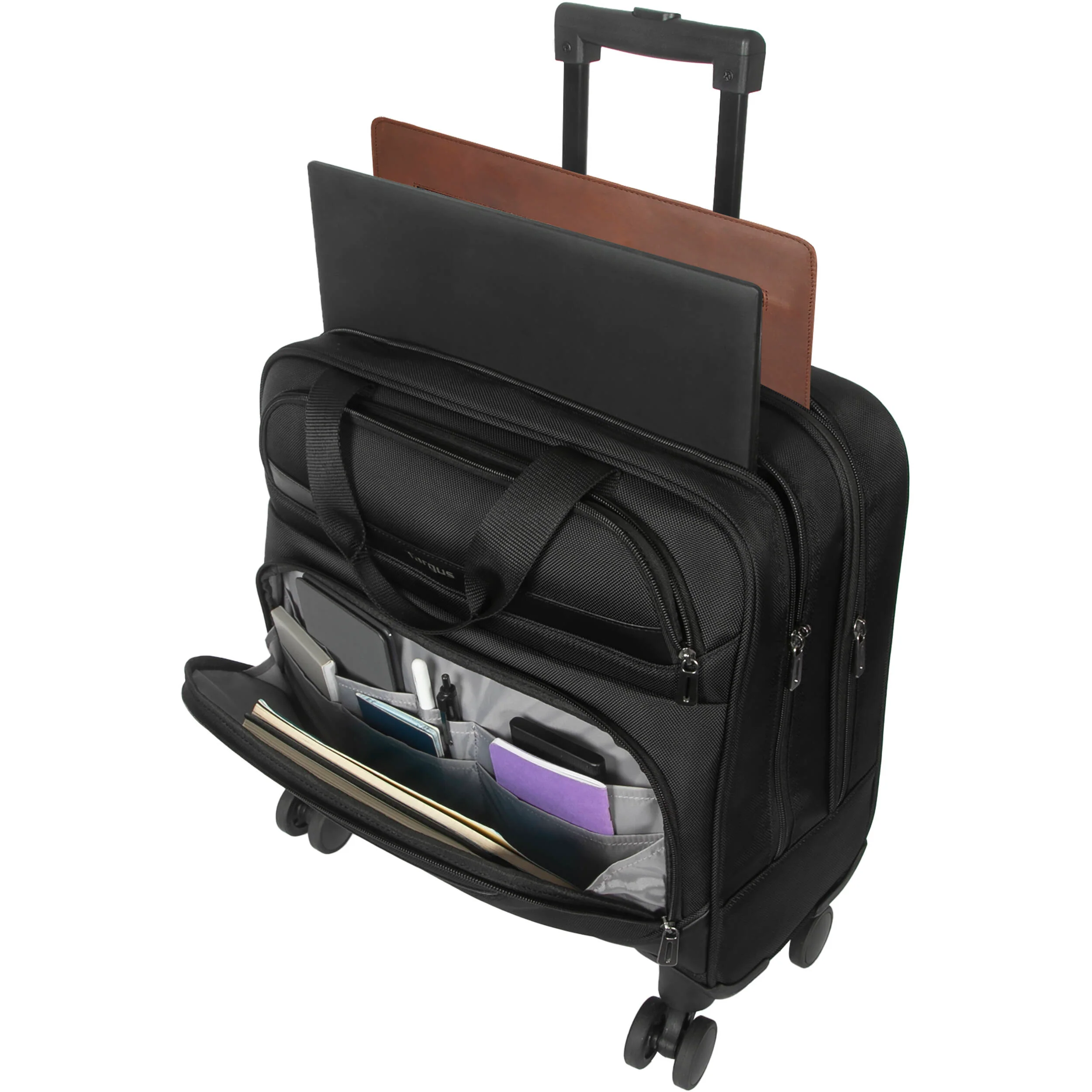 Targus Wheeled Rolling Laptop Case (Black) - Image 2