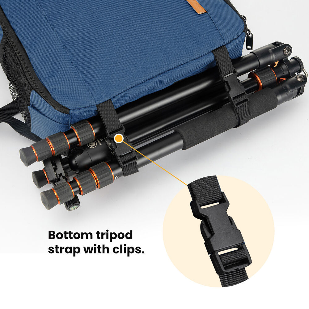 TARION TB-M Camera Backpack (Blue) - Image 5