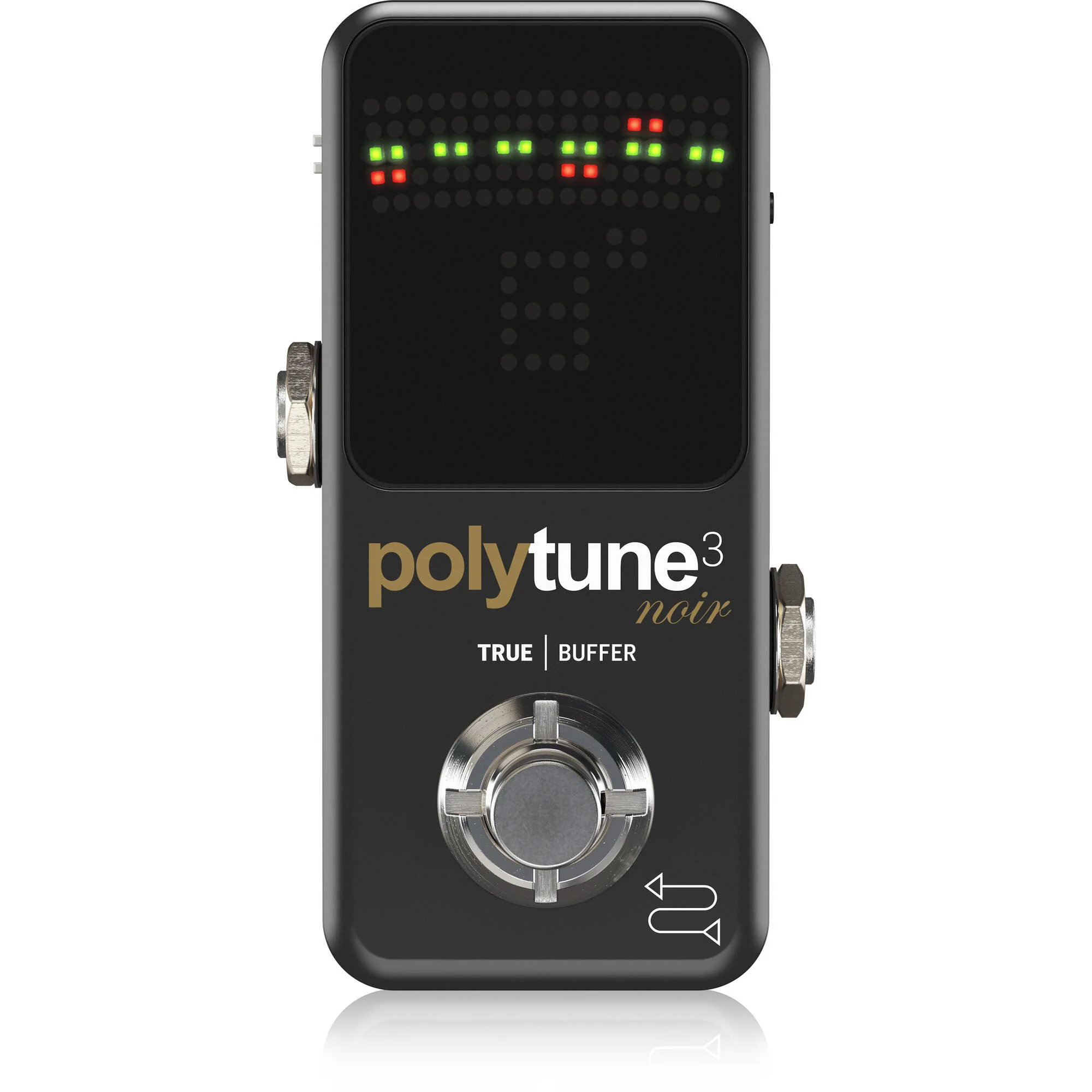 TC Electronic Polytune 3 Noir Polyphonic Tuner Pedal with Buffer - Image 2