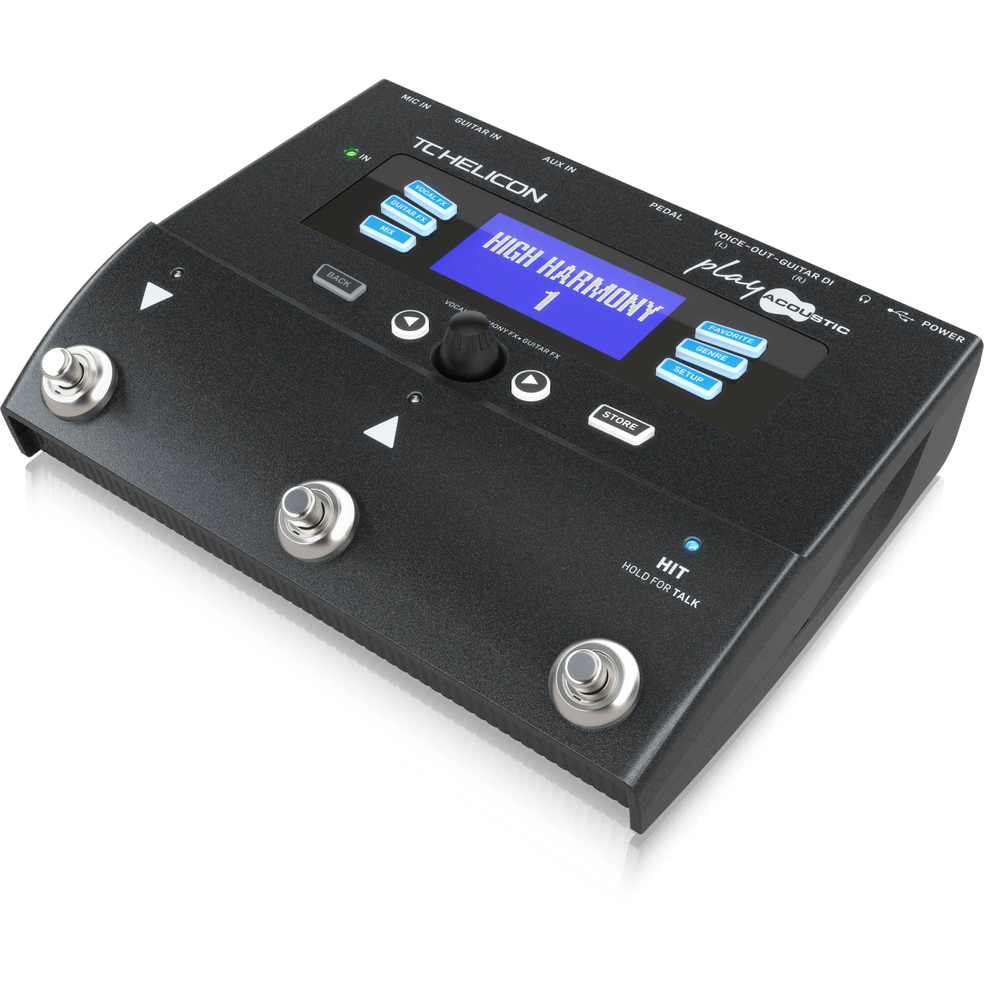 TC-Helicon Play Acoustic Vocal and Acoustic Guitar FX Pedal - Image 3