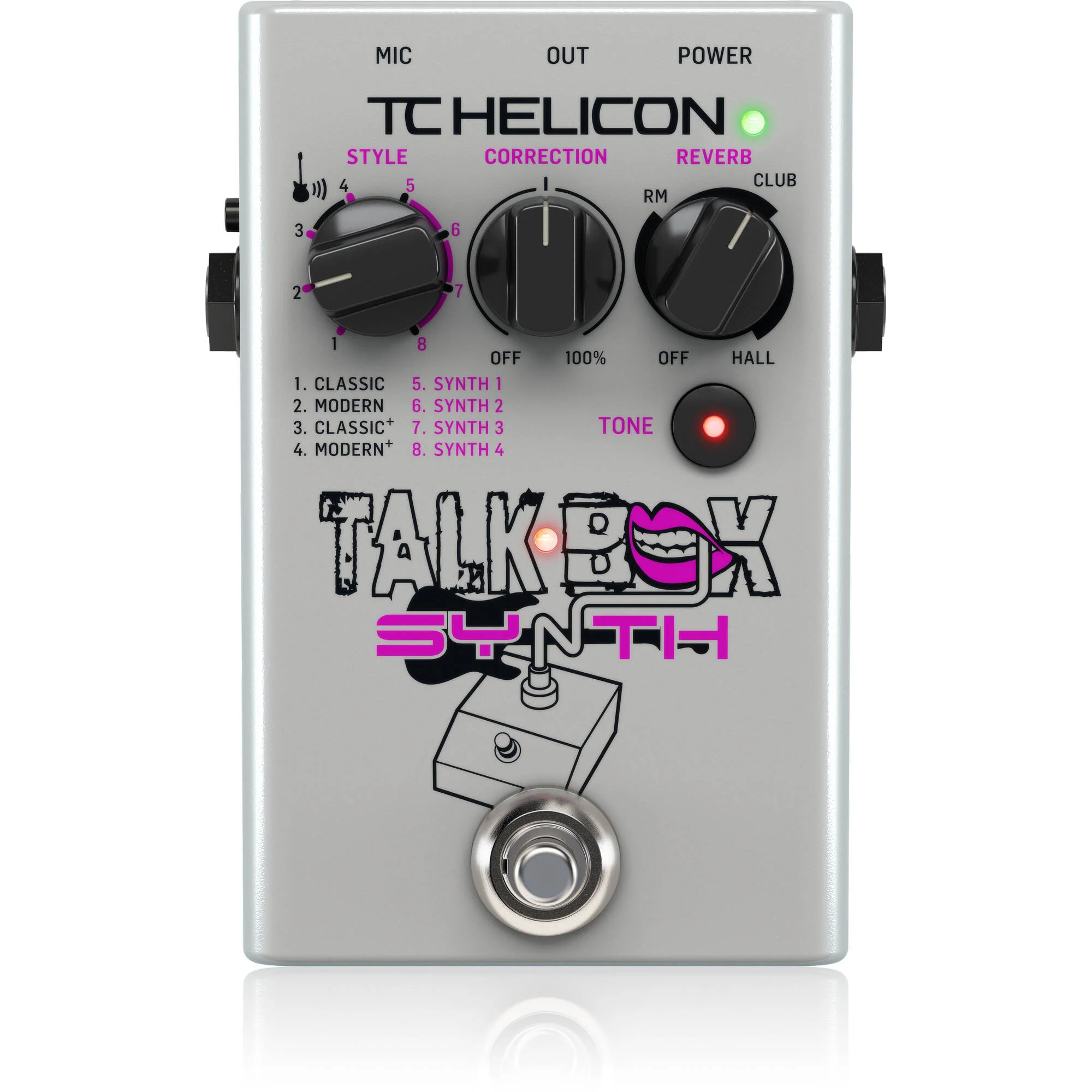 TC-Helicon Talkbox Synth Vocoder Pedal - Image 2