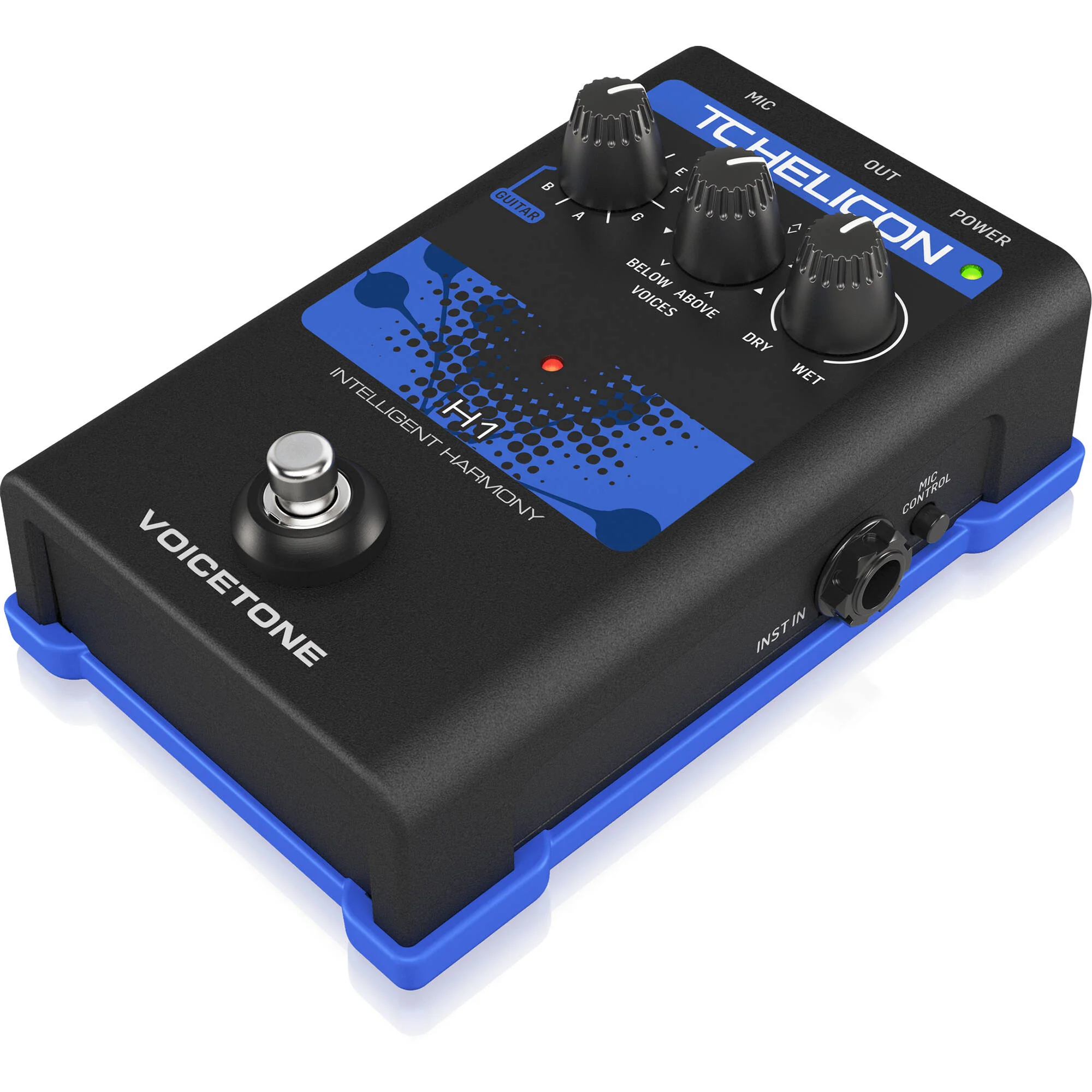 TC-Helicon VoiceTone H1 Vocal Harmony FX Pedal - Image 3