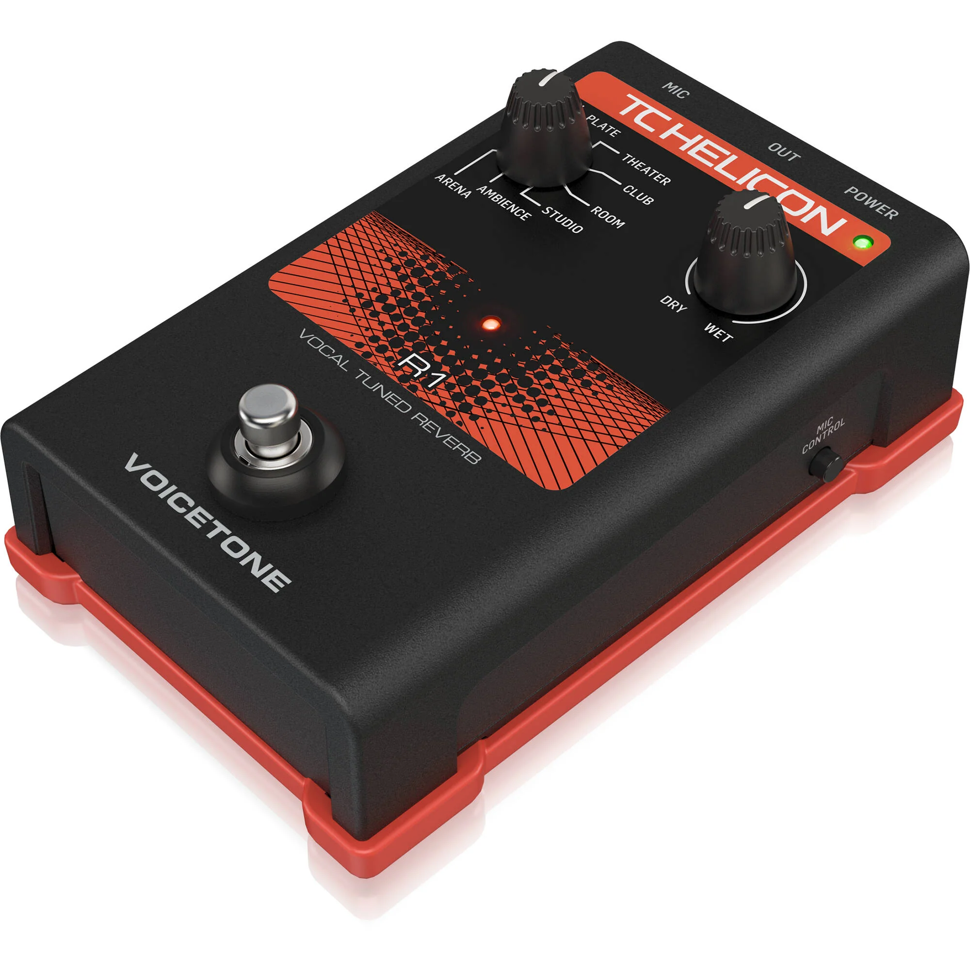 TC-Helicon VoiceTone R1 Vocal Reverb FX Pedal - Image 3