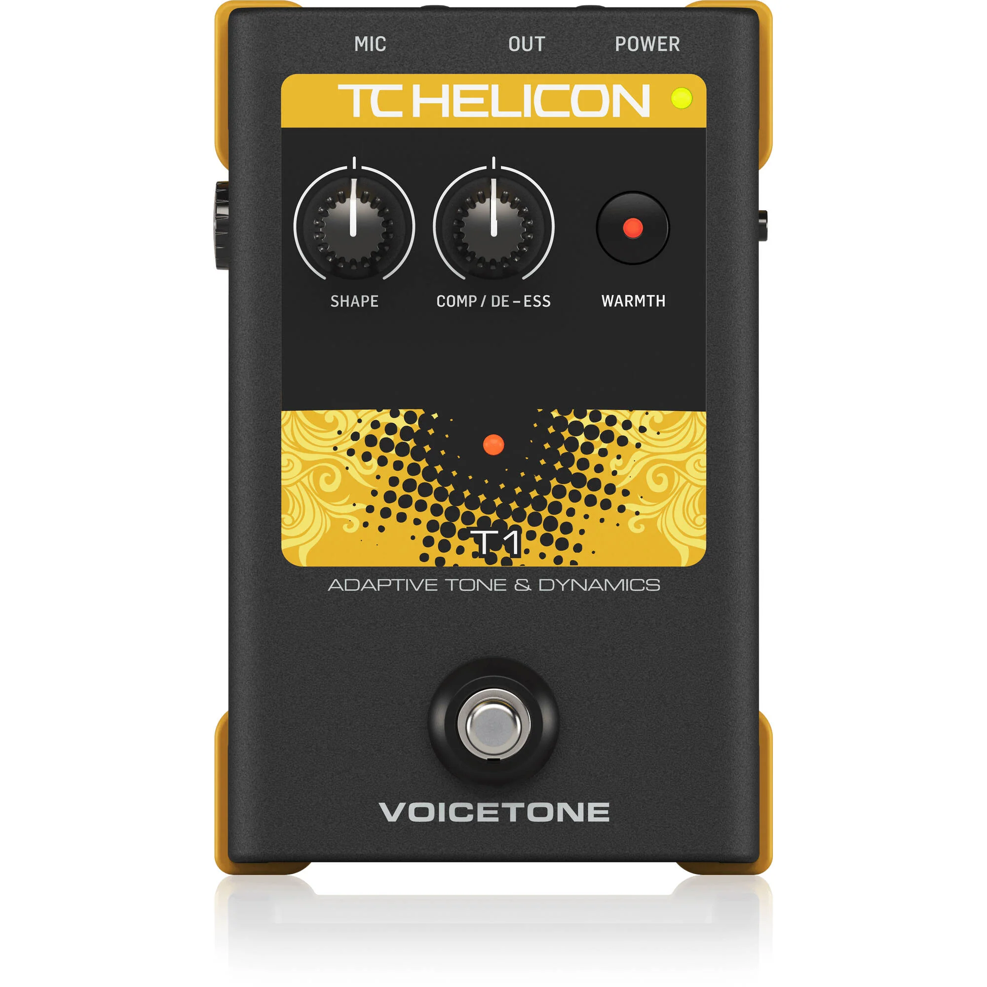 TC-Helicon Voicetone T1 Studio Mastering Vocal FX Pedal - Image 2