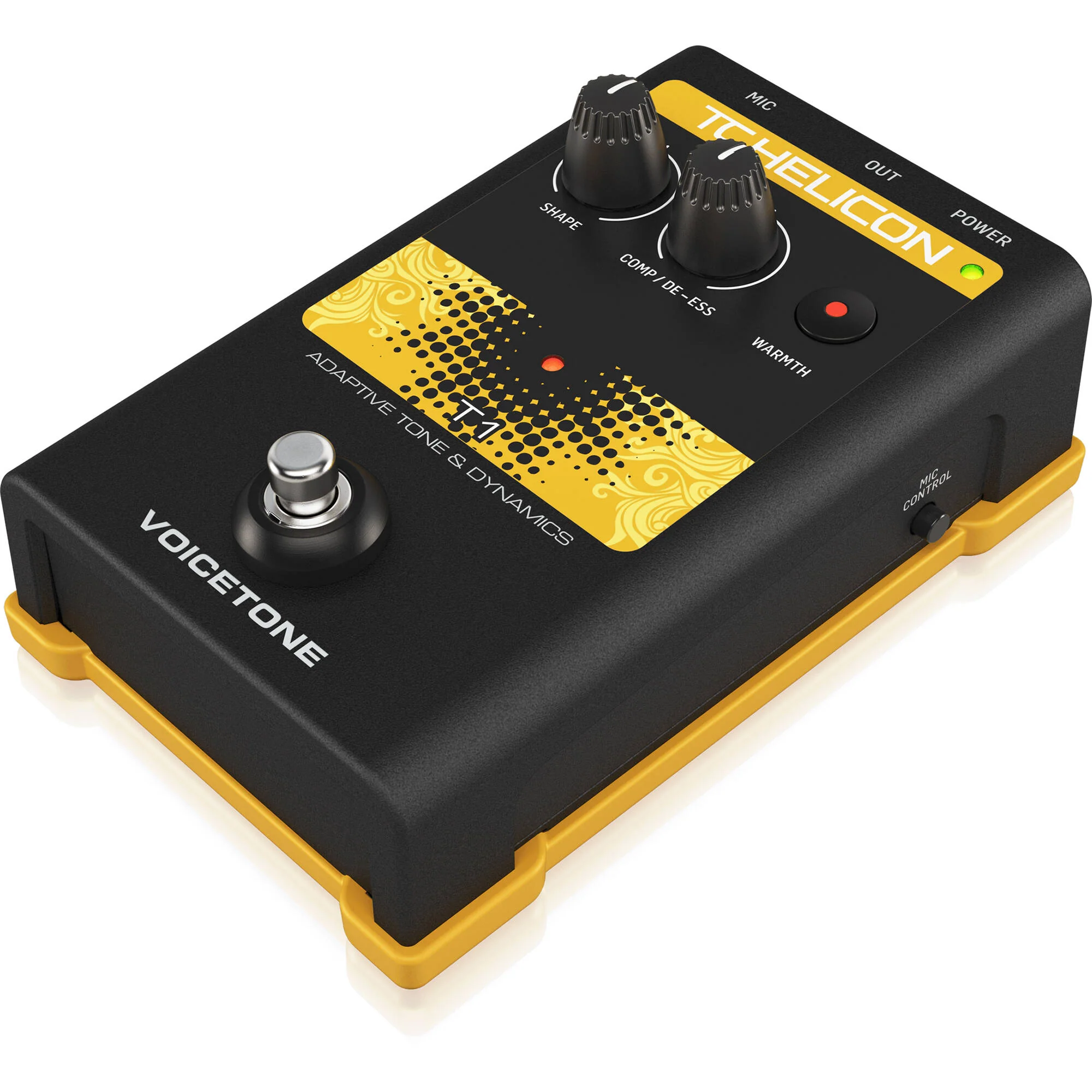 TC-Helicon Voicetone T1 Studio Mastering Vocal FX Pedal - Image 3