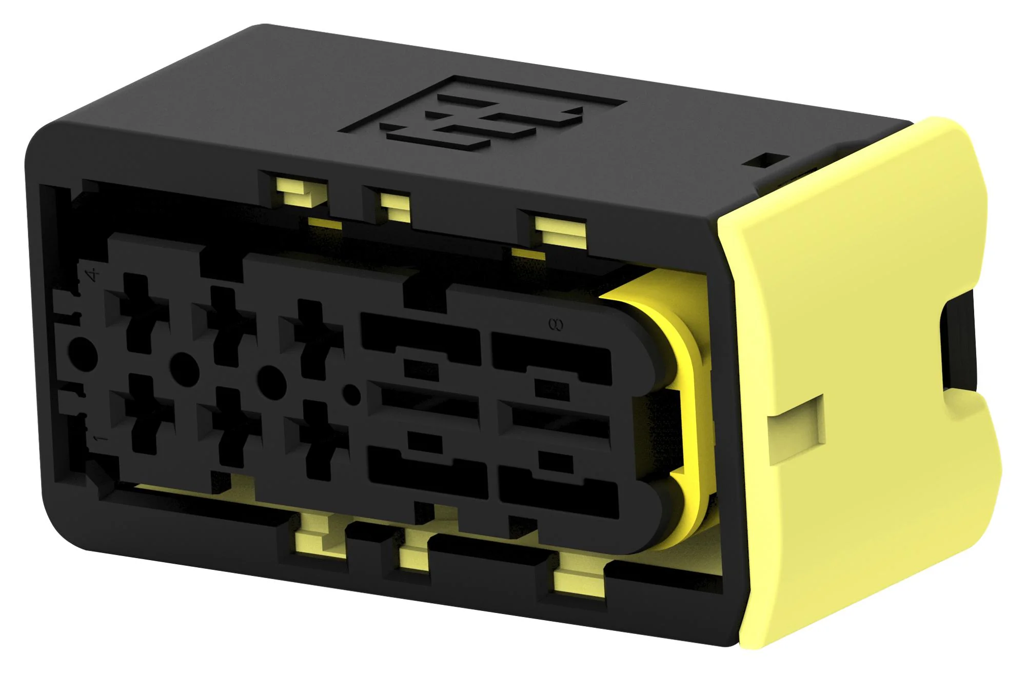TE Connectivity 1-2299782-1 1-2299782-1 Automotive Connector Housing Heavy Duty Sealed Series Receptacle 8 Ways