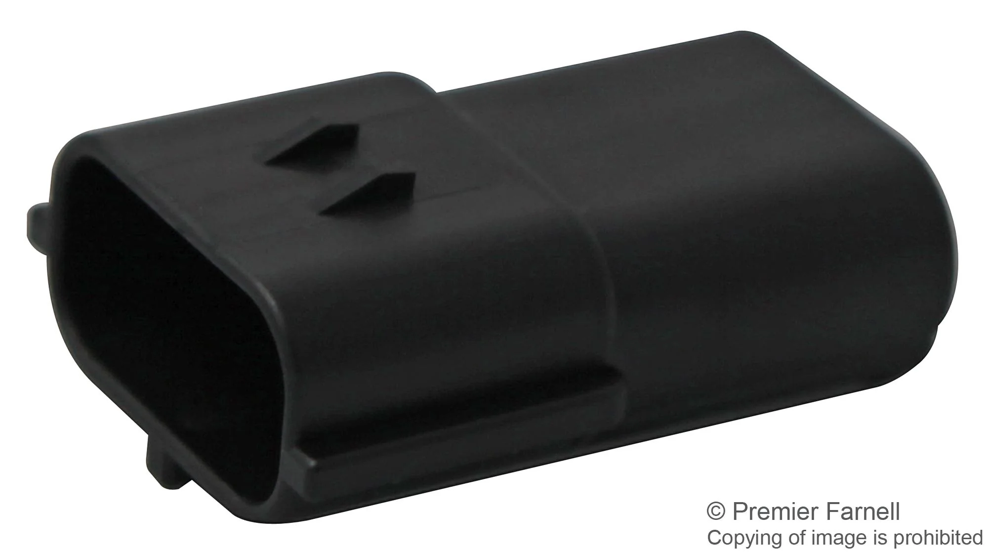 TE Connectivity 174359-2 Connector Housing Econoseal J Receptacle 3 Ways 4.8 mm - Image 2