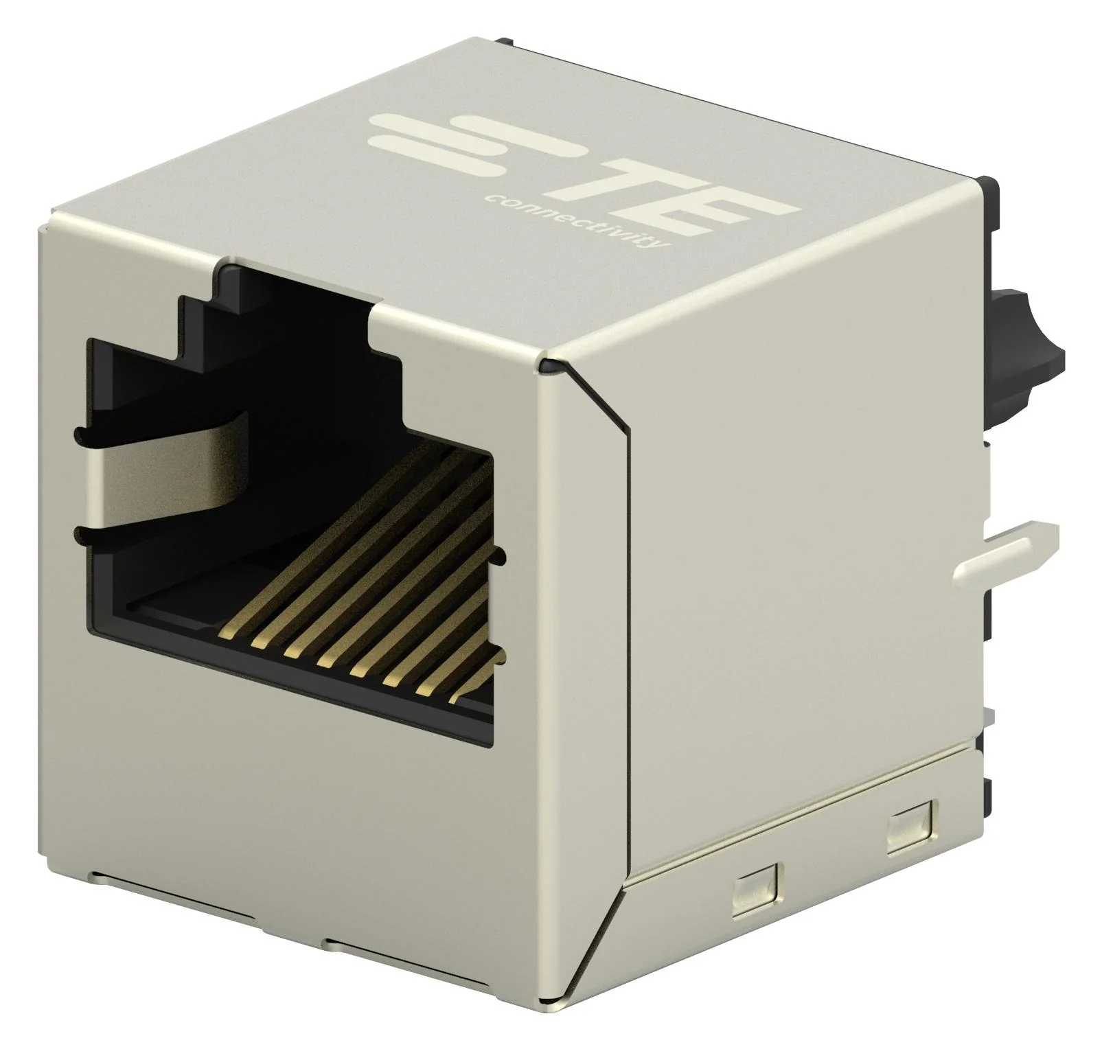 TE Connectivity 2301995-2 Modular Connector RJ45 Jack 1 x (Port) 8P8C Cat5 Through Hole Mount