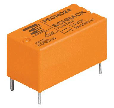TE CONNECTIVITY PE014F12 General Purpose Relay, PE bistable Series, Power, Latching Single Coil, SPDT, 12 VDC, 5 A