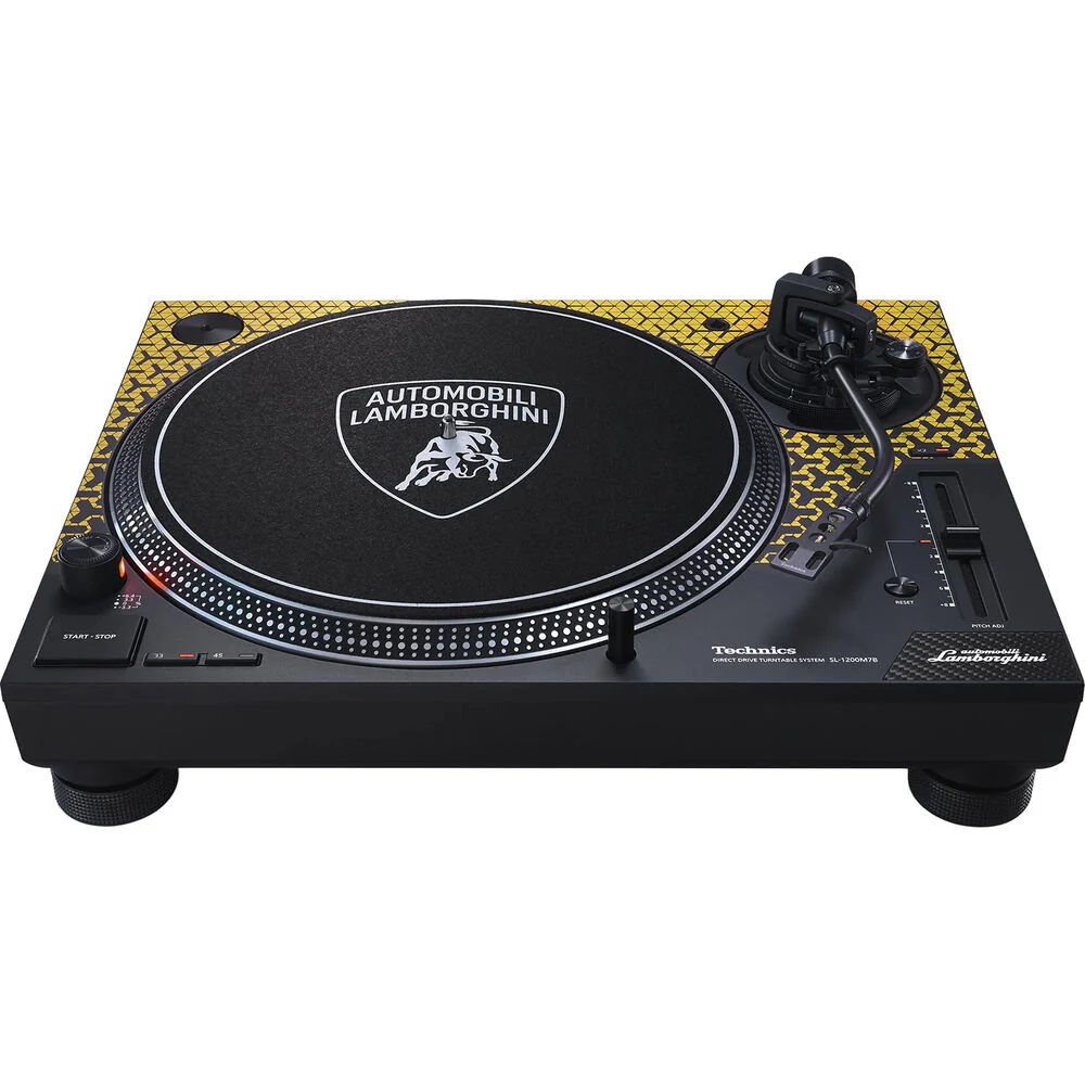 Technics SL-1200M7B Direct Drive Turntable System (Special Edition Lamborghini Yellow) - Image 2