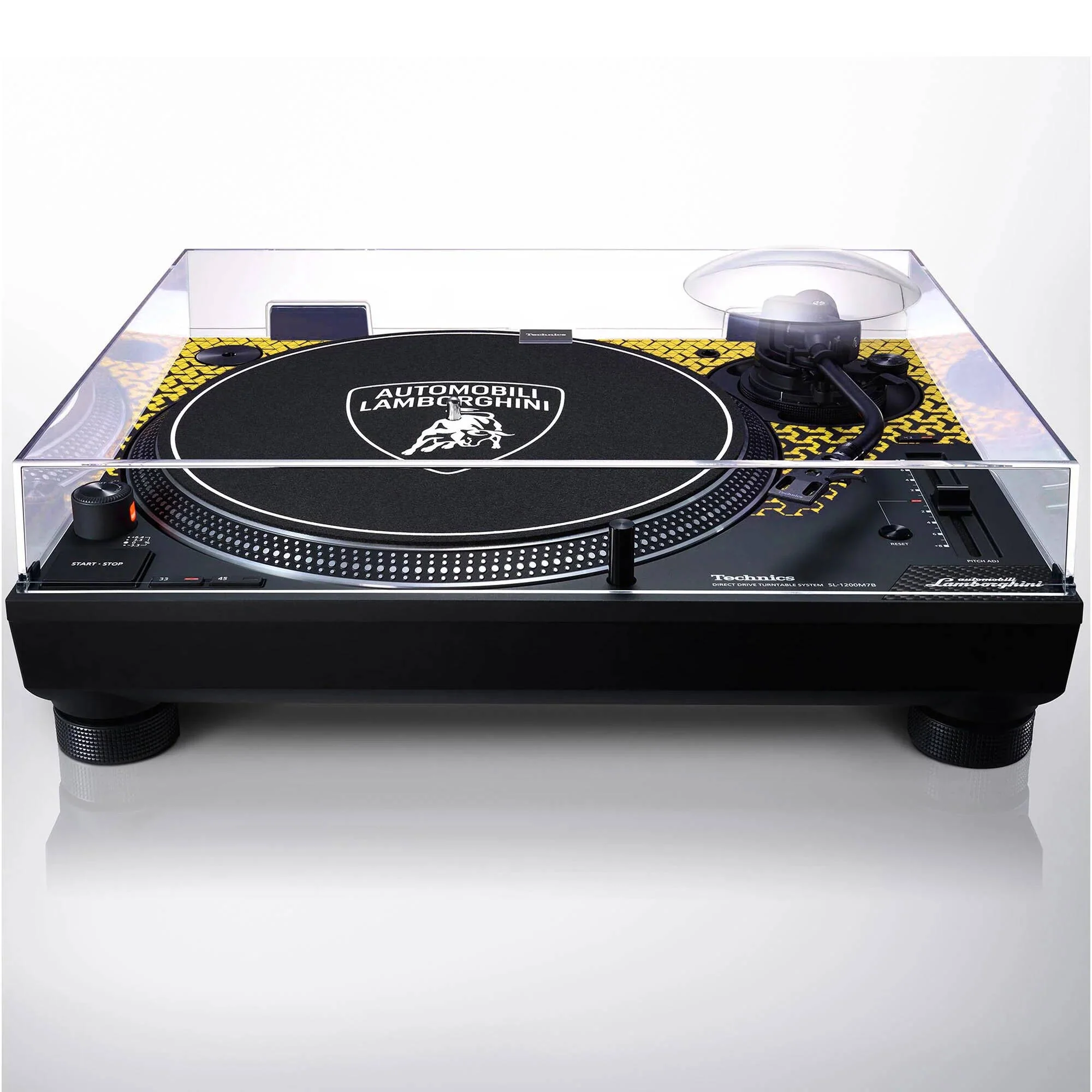 Technics SL-1200M7B Direct Drive Turntable System (Special Edition Lamborghini Yellow) - Image 3