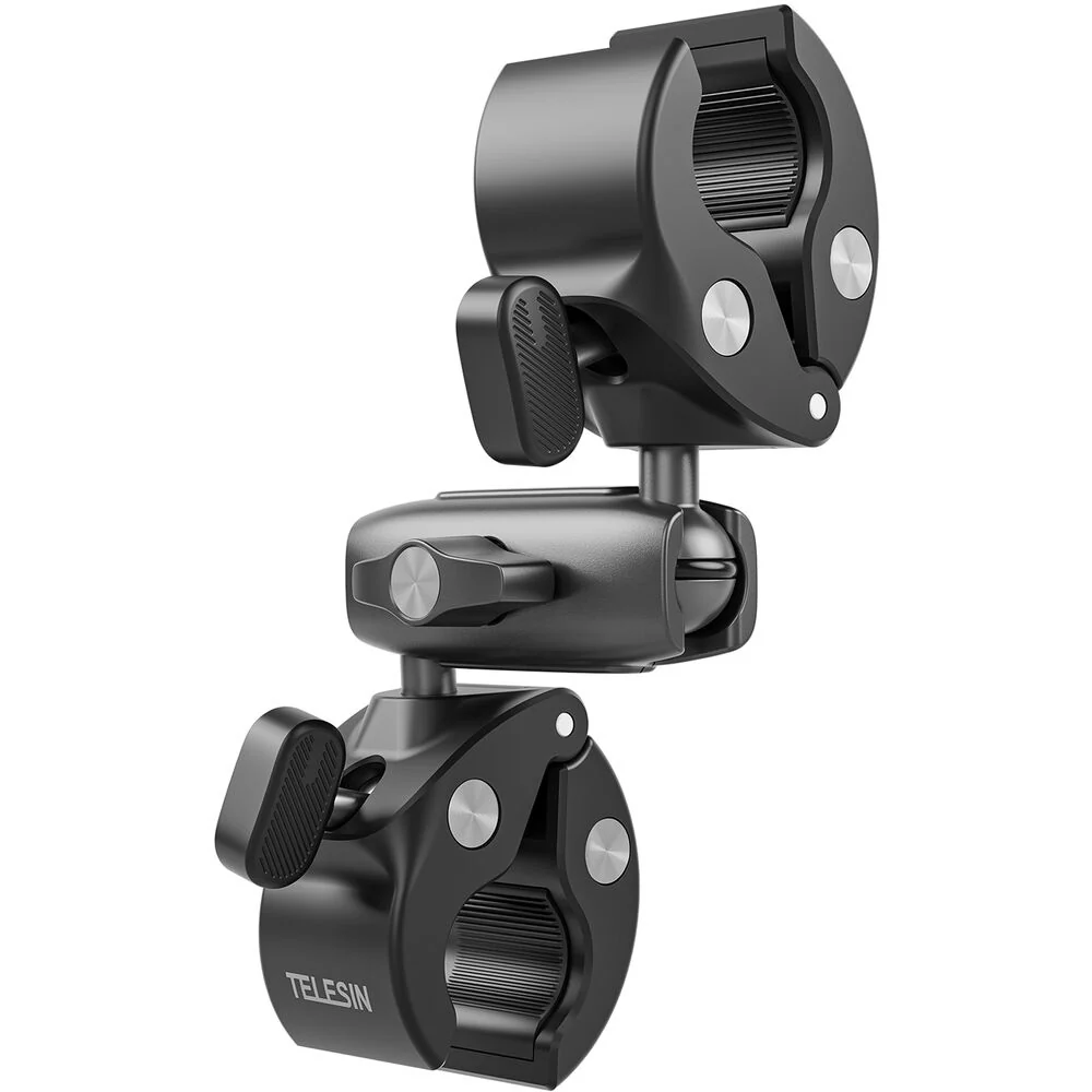 TELESIN Dual-Head Crab-Style Bike/Motorcycle/Pipe Clamp - Image 6