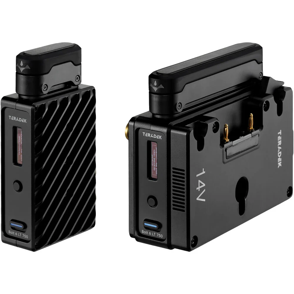 Teradek Bolt 6 LT 750 3G-SDI/HDMI Wireless RX/TX Deluxe Kit (Gold Mount) - Image 3