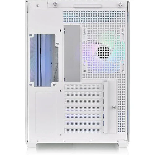 Thermaltake View 380 TG ARGB Mid Tower ATX Computer Chassis (Snow) - Image 3