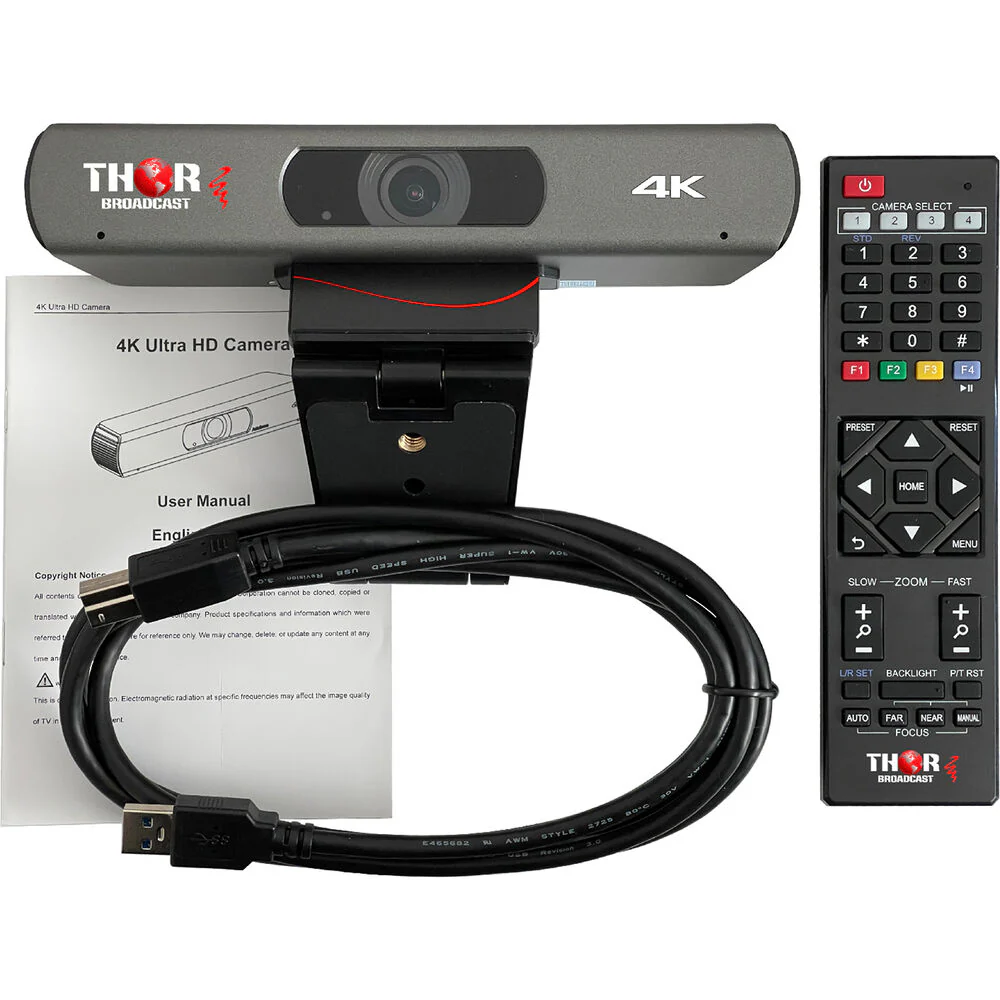 Thor 4K HDMI and USB E PTZ Compact Camera - Image 4