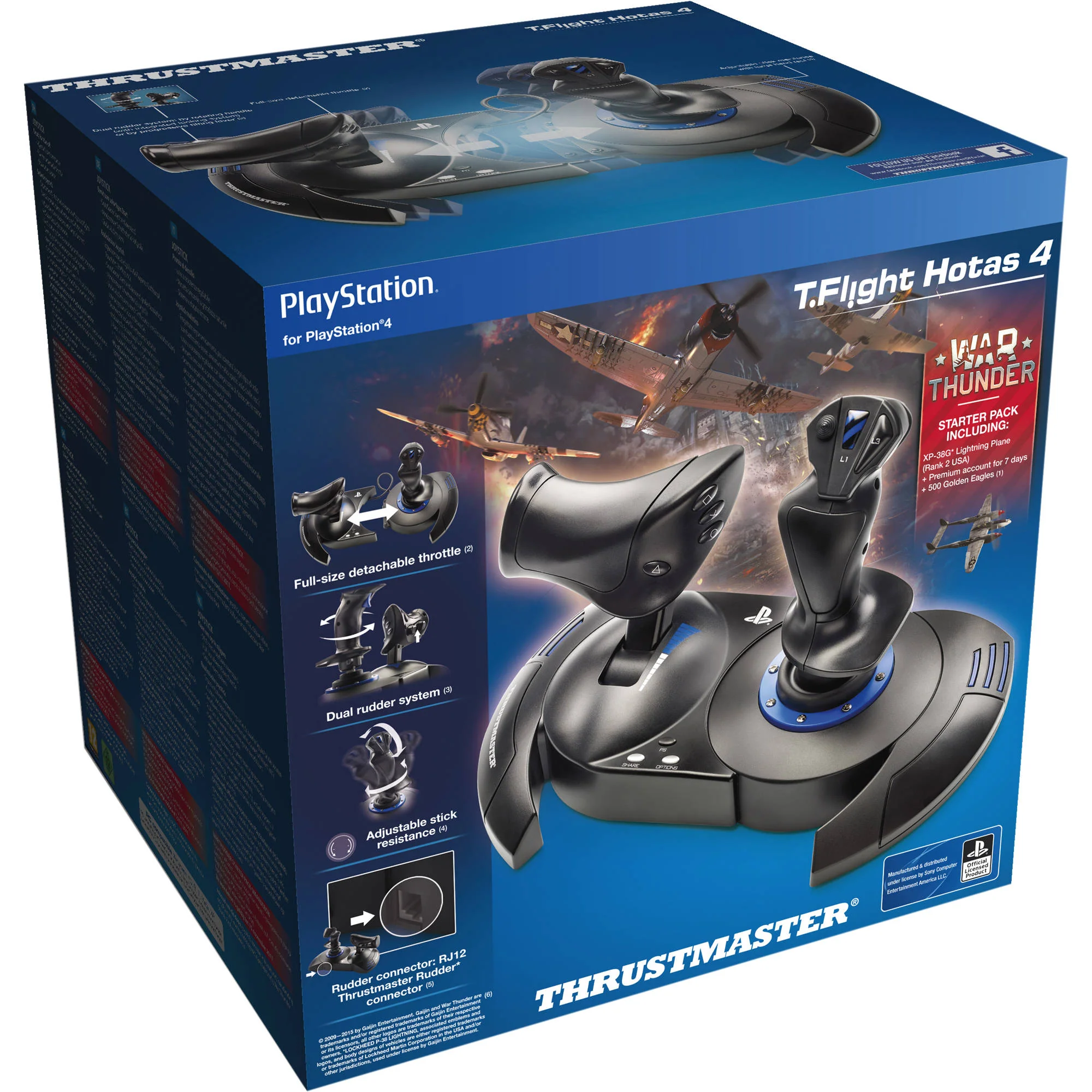 Thrustmaster T-Flight Hotas 4 Flight Stick (for PS4) - Image 10
