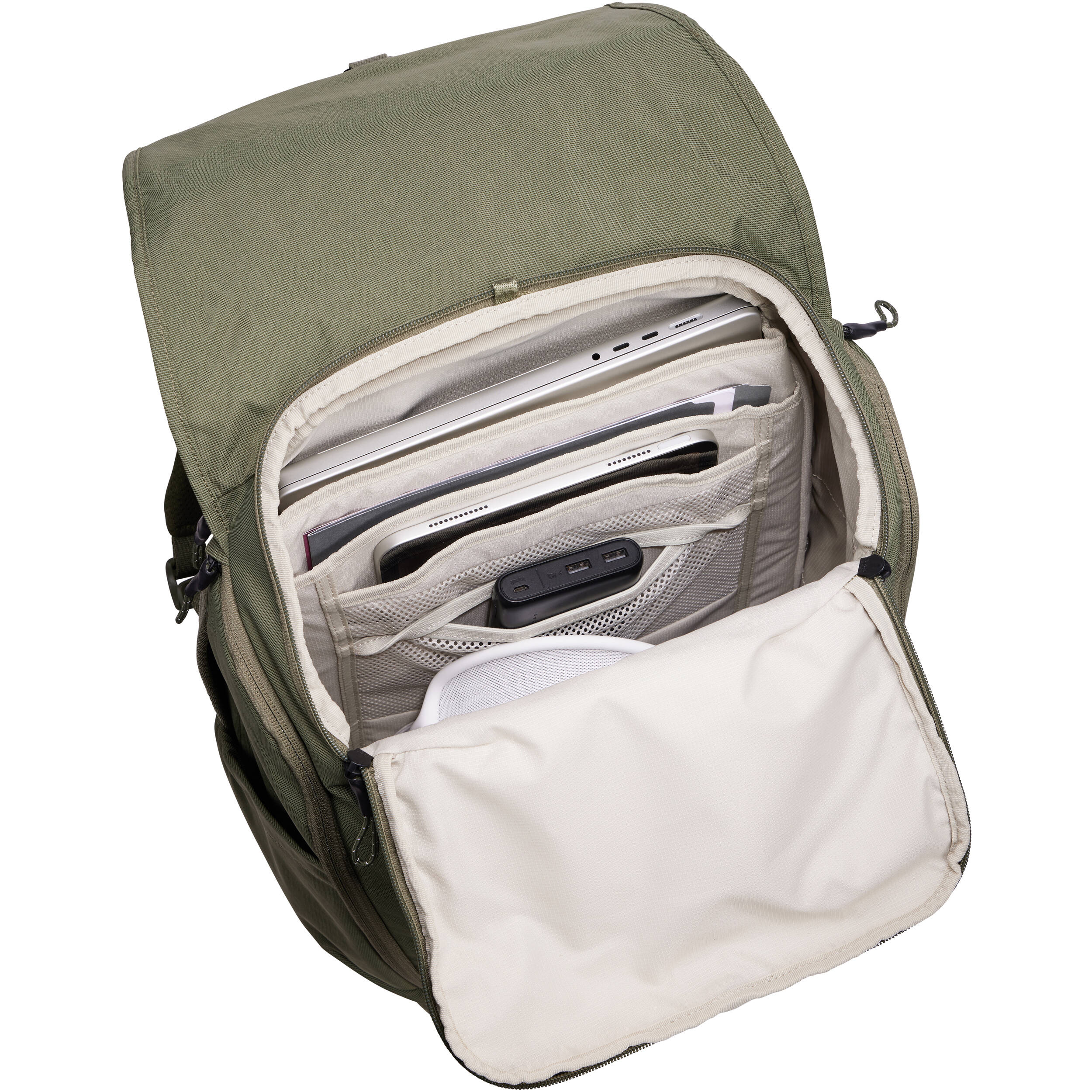 Thule Paramount Commuter Backpack (Soft Green, 27L) - Image 6