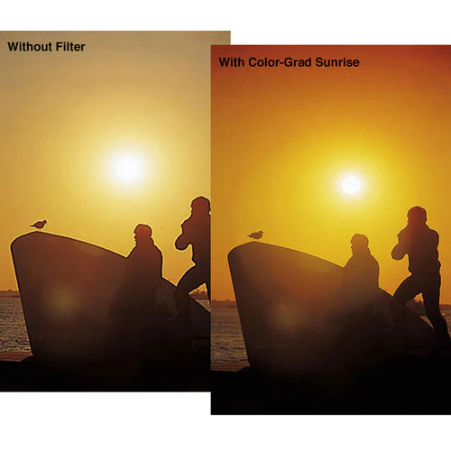 Tiffen 55mm Graduated Sunrise Filter - Image 2