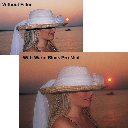 Tiffen 62mm Warm Black Pro-Mist 1/4 Filter - Image 3