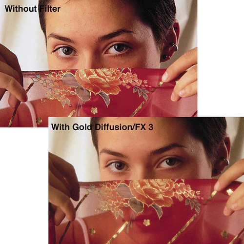 Tiffen 82mm Gold Diffusion/FX 1/2 Filter - Image 2