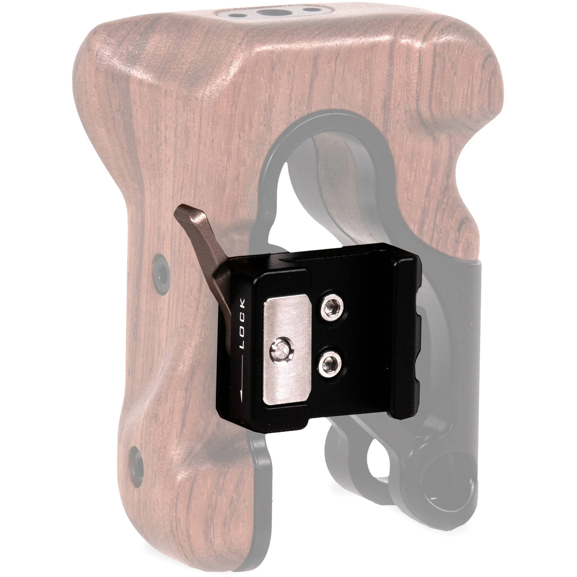 Tilta Advanced Side Handle Adapter Type IV (Left Side, Black) - Image 2