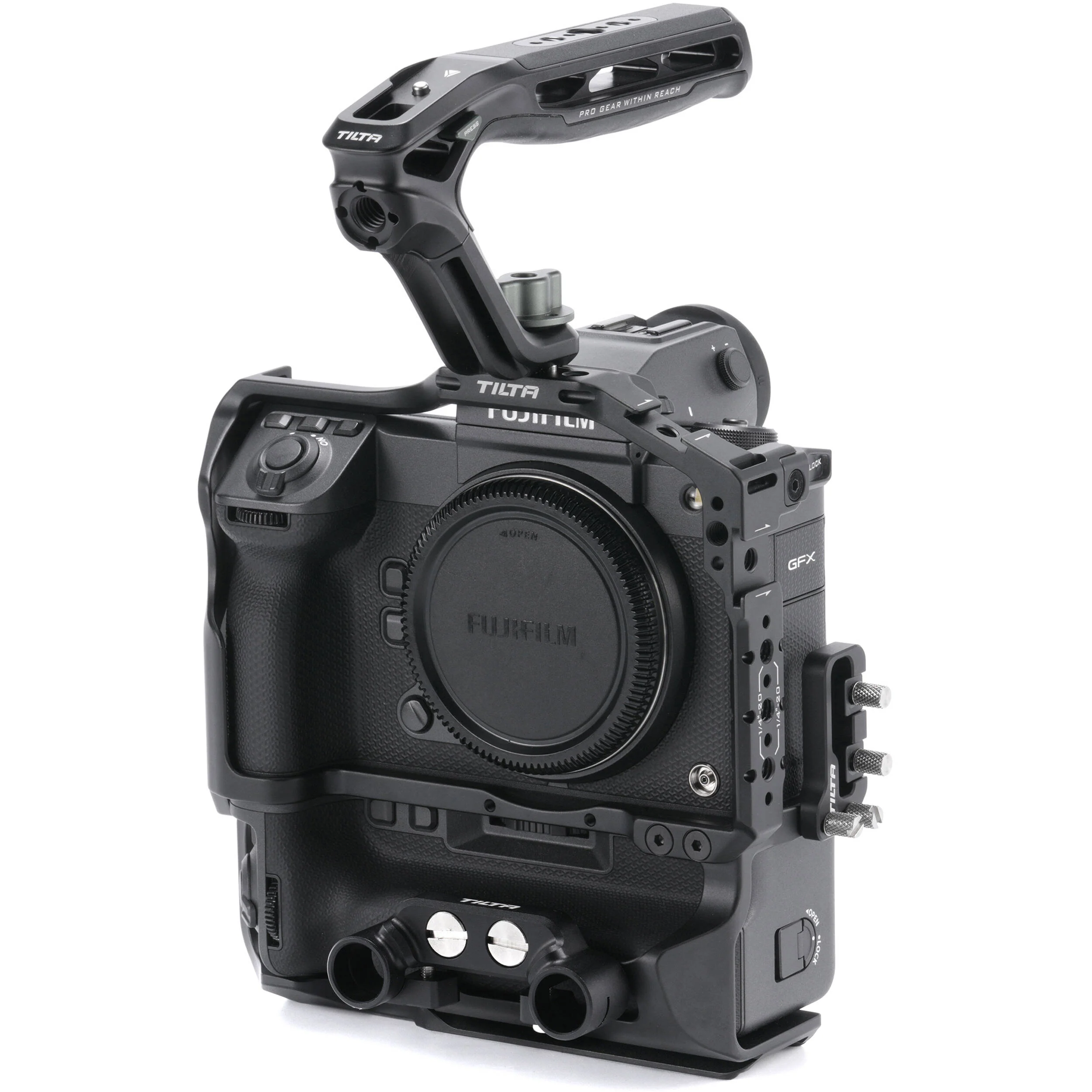 Tilta Camera Cage Lightweight Kit for FUJIFILM GFX100 II (Black) - Image 2