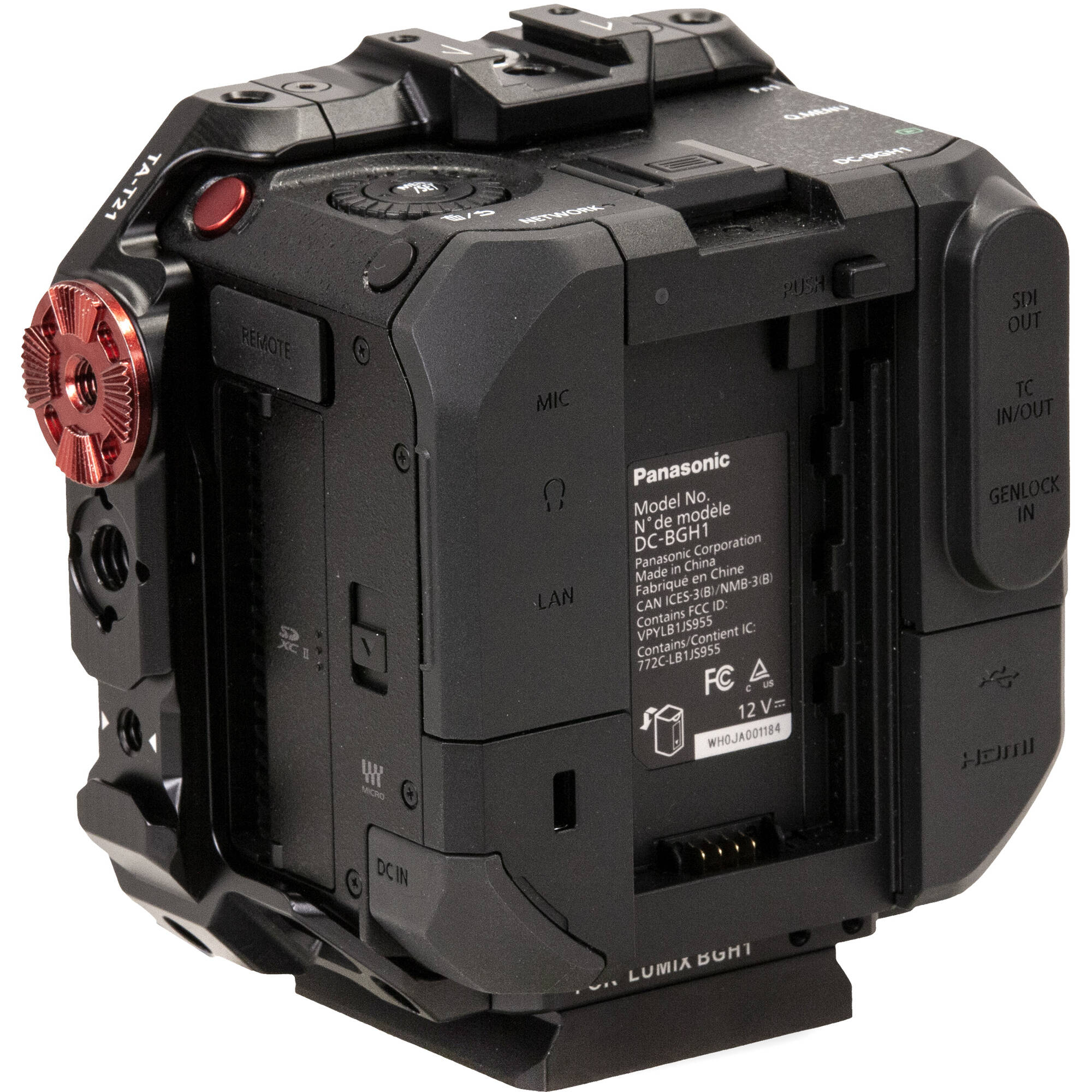 Tilta Full Camera Cage for Panasonic BGH1 (Black) - Image 2