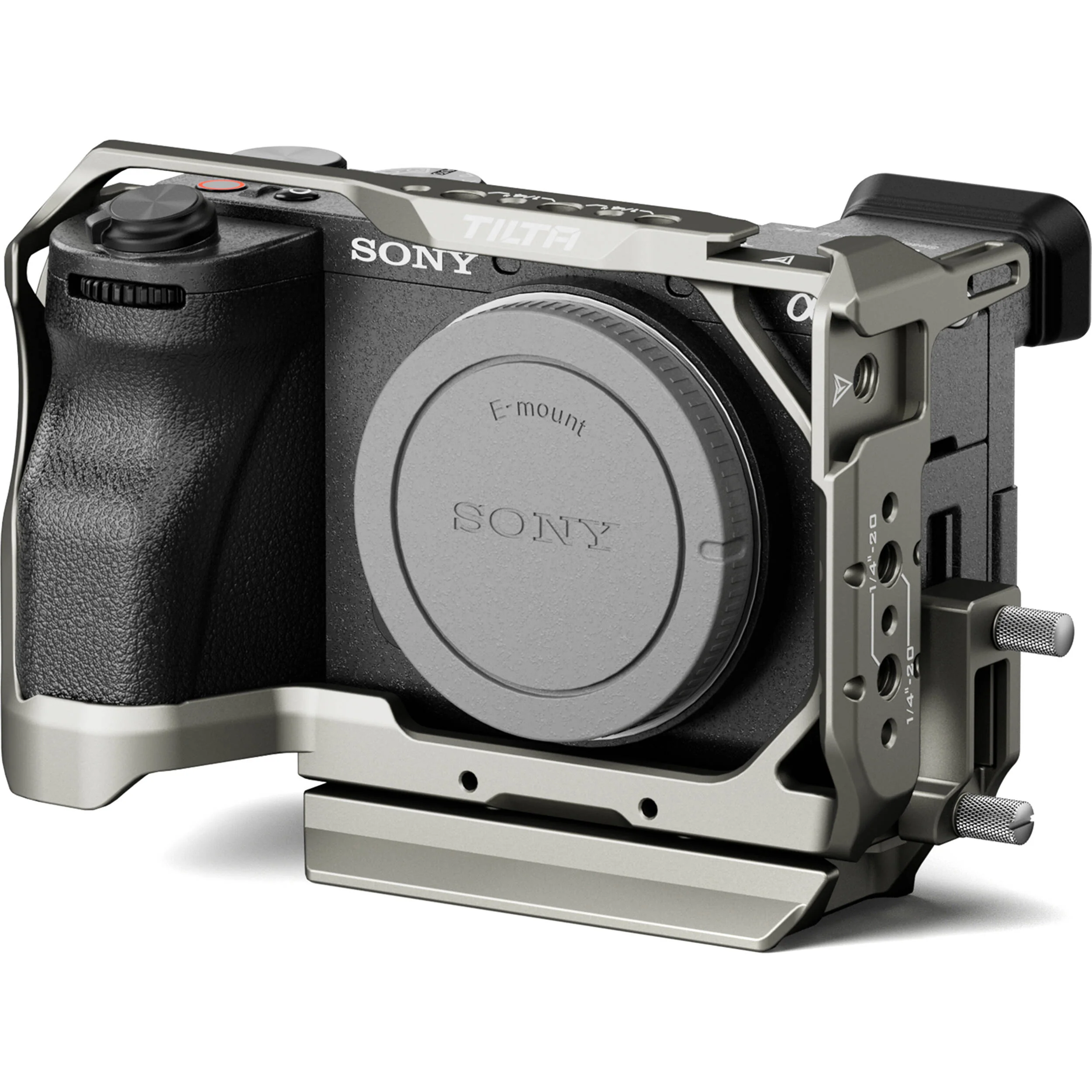 Tilta Full Camera Cage for Sony a6700 (Titanium Gray) - Image 2