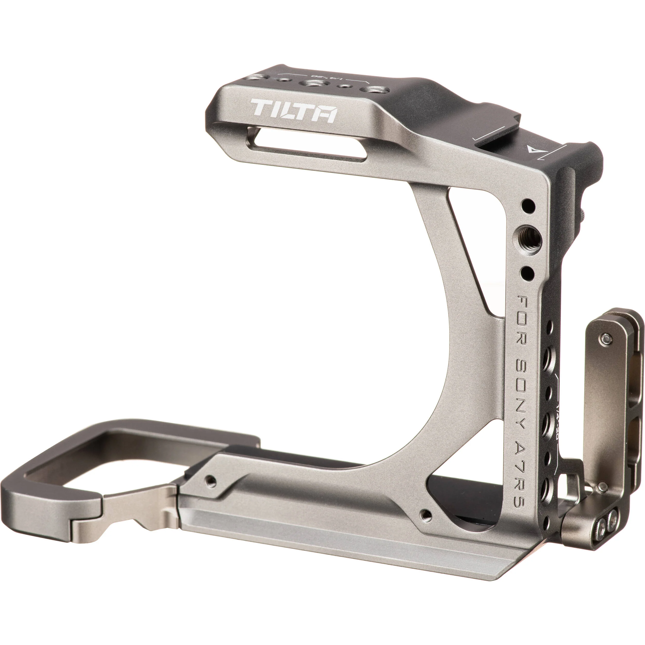 Tilta Half Camera Cage for Sony a7R V (Titanium Gray) - Image 3