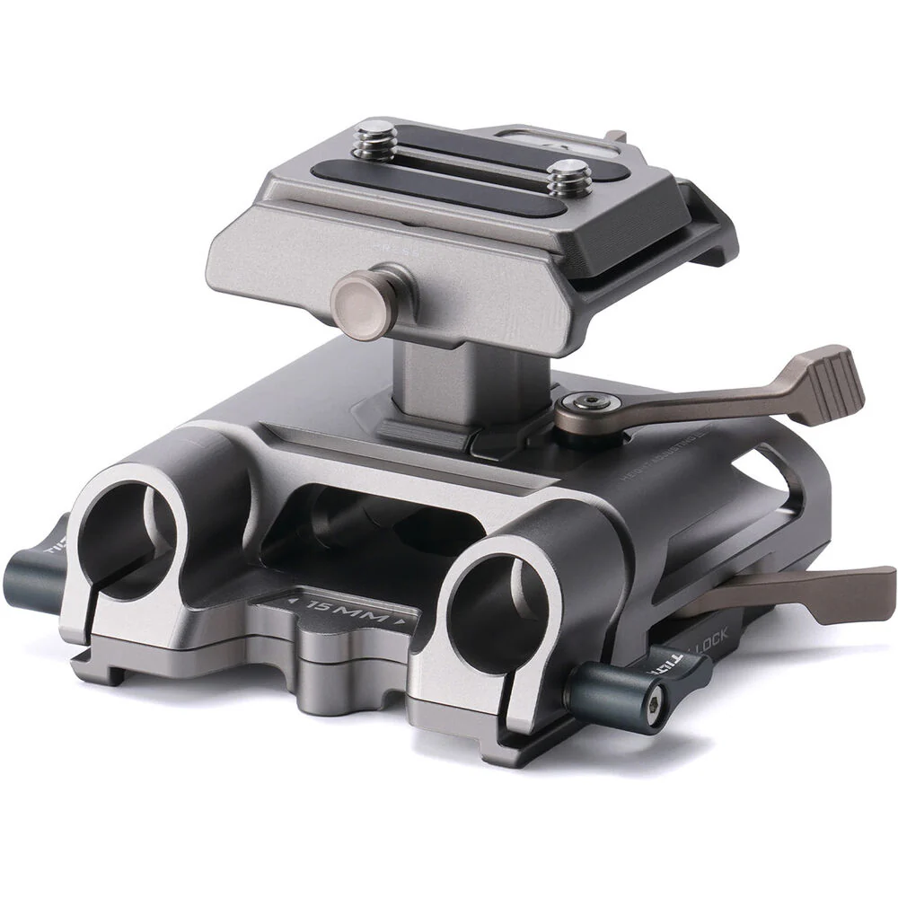 Tilta Height-Adjustable Arca-Type 15mm LWS Baseplate (Titanium Gray)