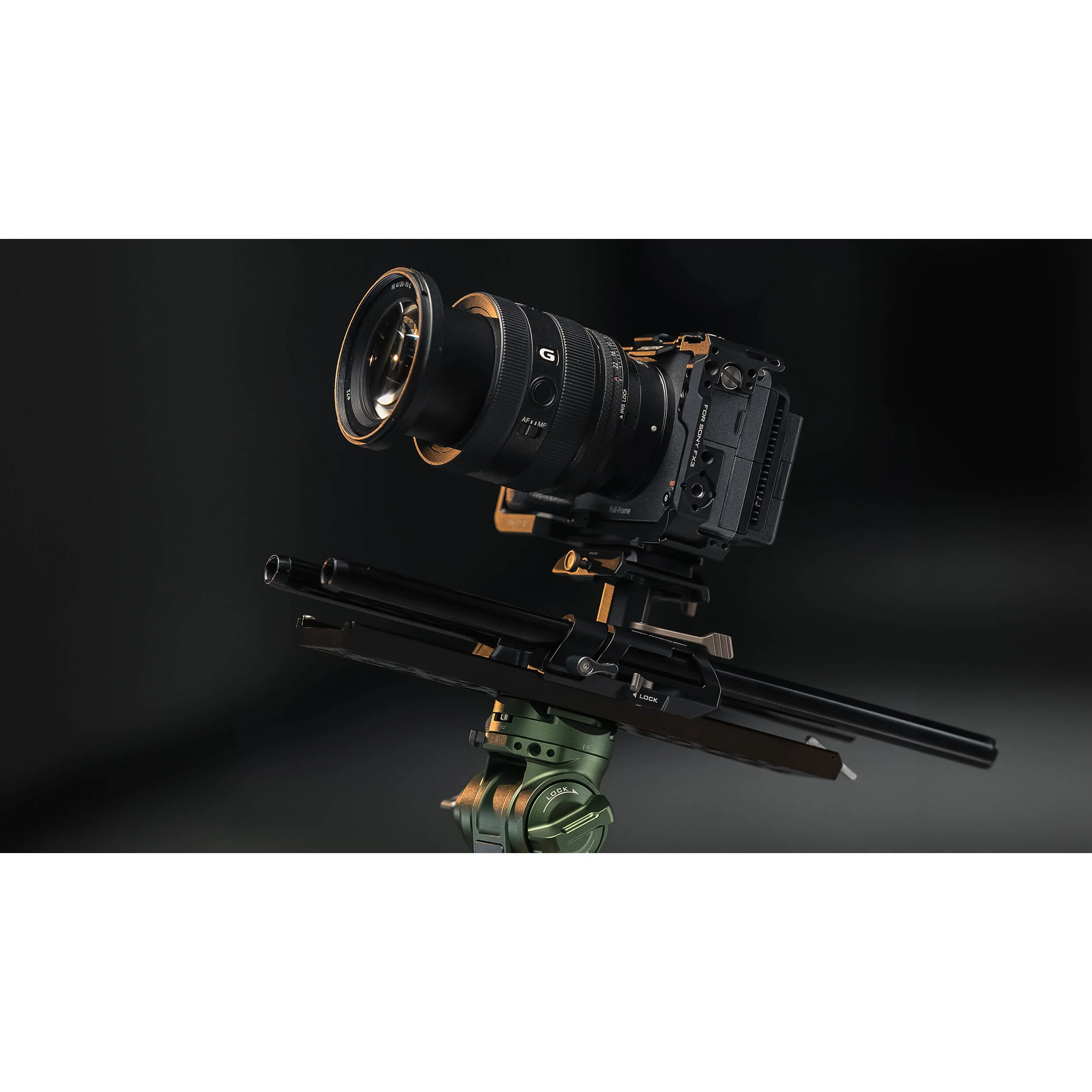 Tilta Height-Adjustable Arca-Type 15mm LWS Baseplate (Titanium Gray) - Image 6