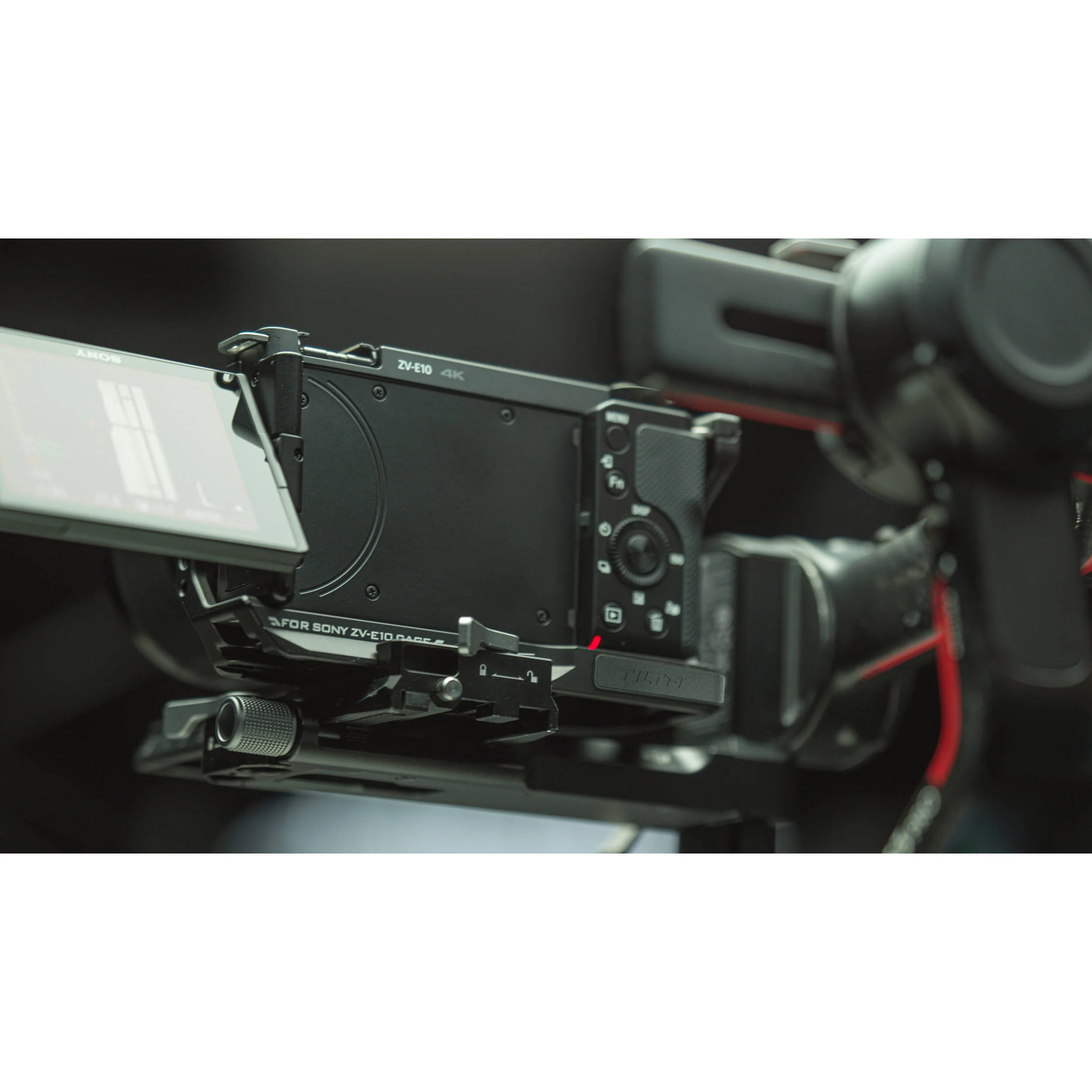 Tilta L-Bracket Mounting Plate for Sony ZV-E10 (Black) - Image 4
