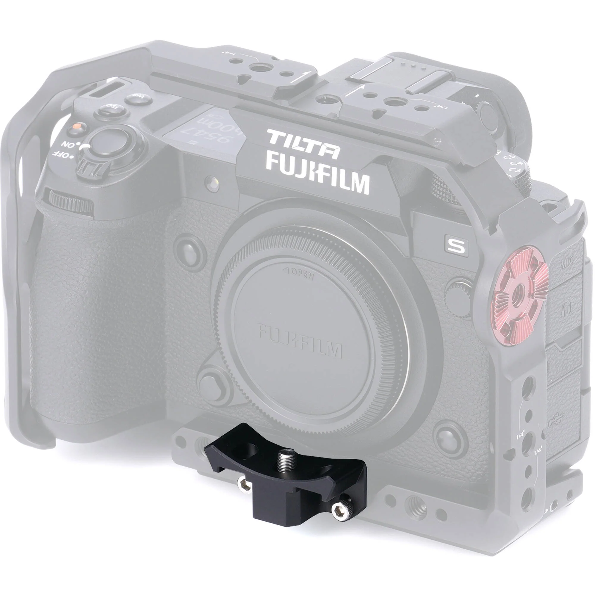 Tilta Lens Adapter Support for FUJIFILM X-H2S (Black) - Image 2