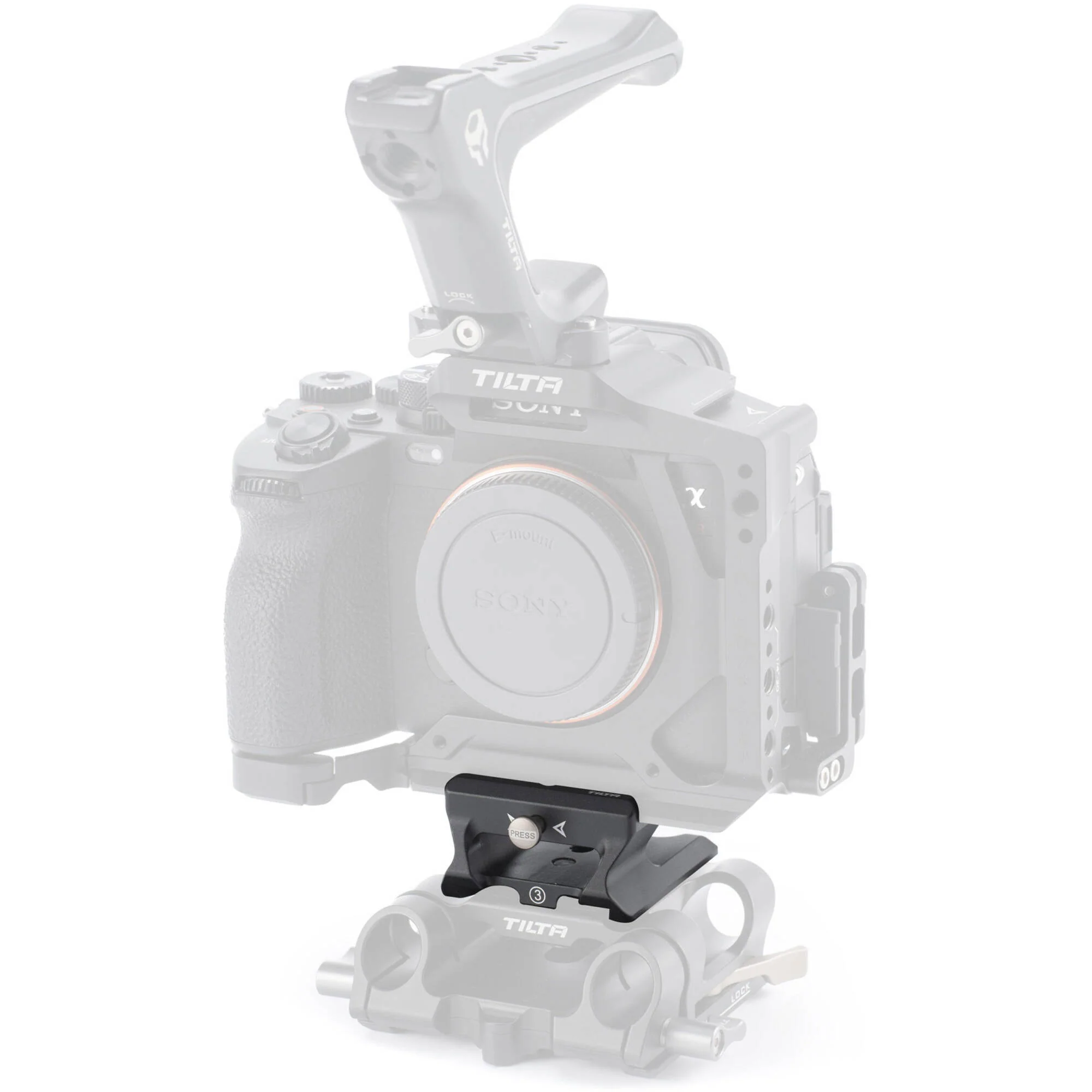 Tilta LWS Baseplate Adapter Type III (Black) - Image 5