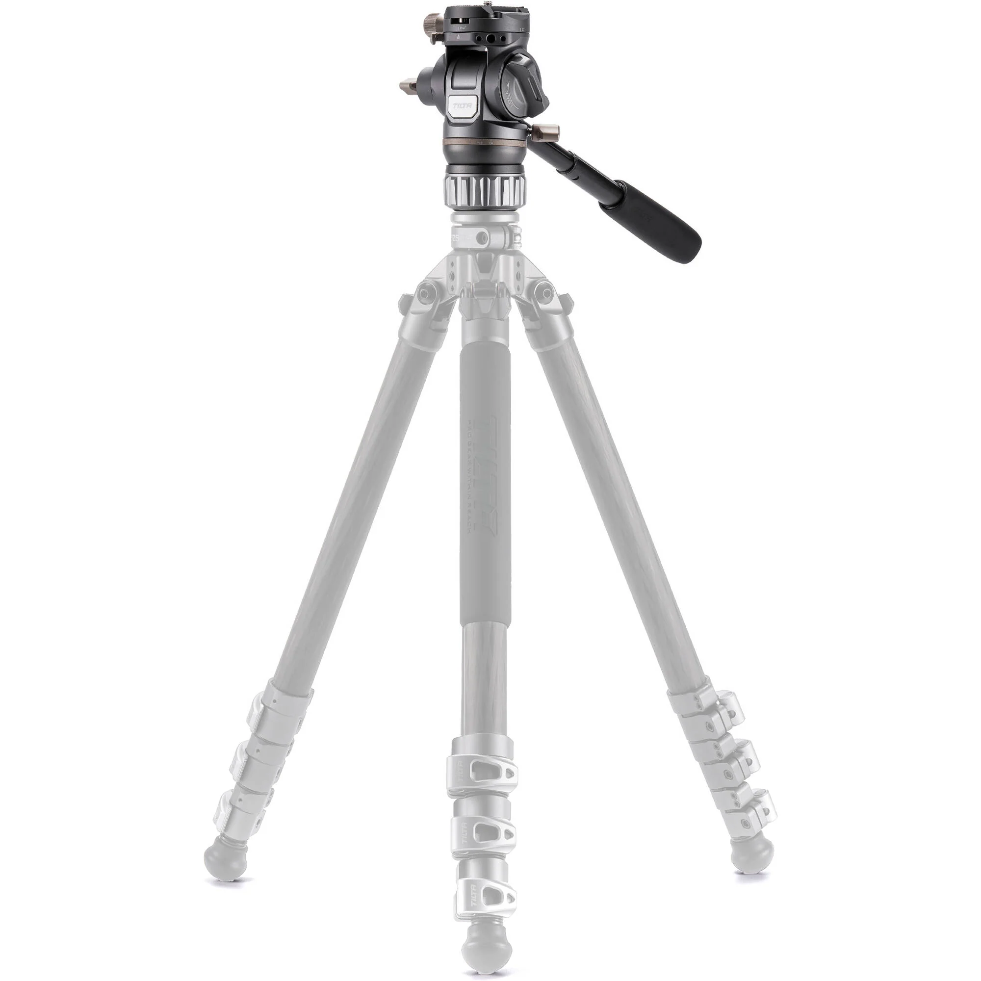 Tilta Travel Video Fluid Head with Flat Base (Space Gray) - Image 5