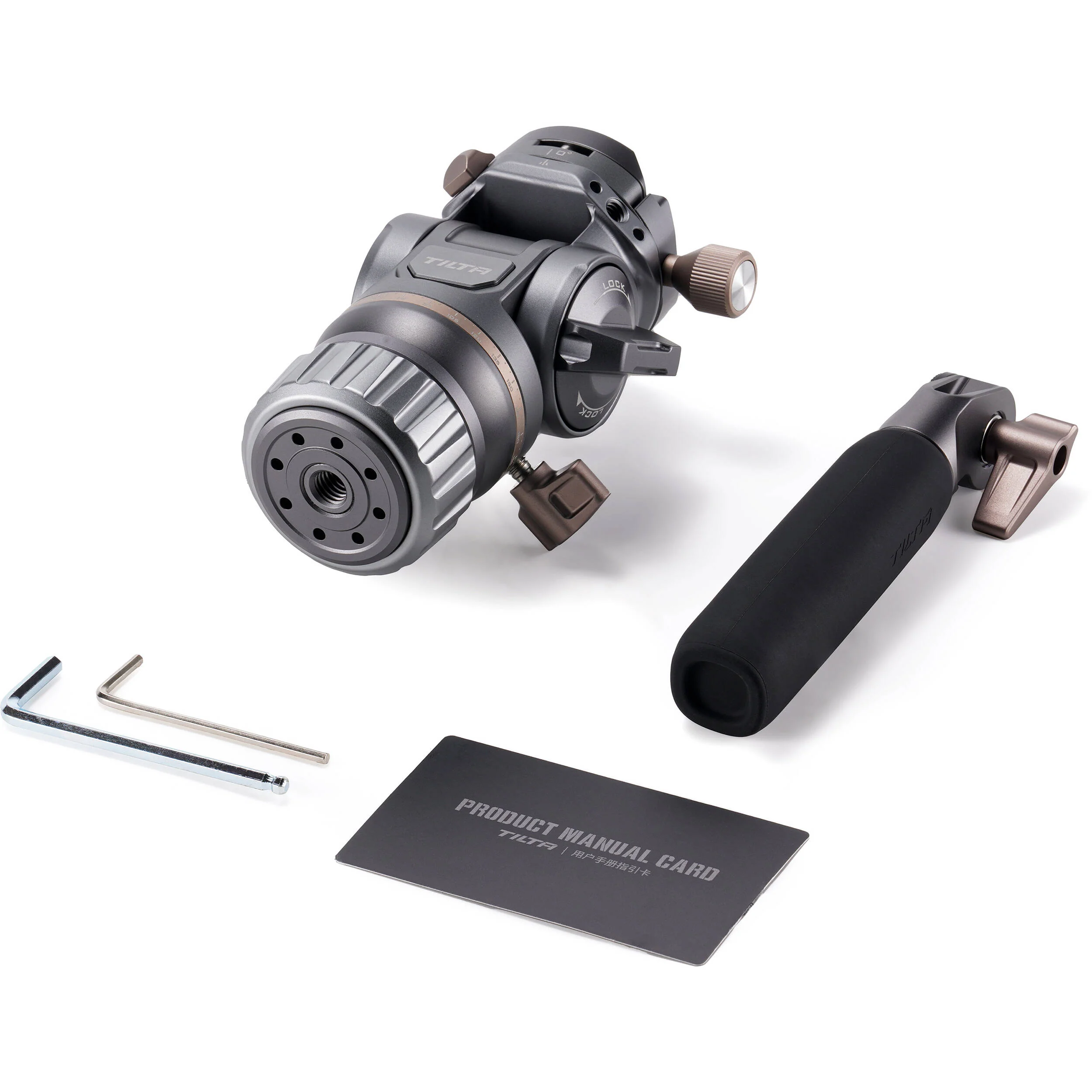 Tilta Travel Video Fluid Head with Flat Base (Space Gray) - Image 6