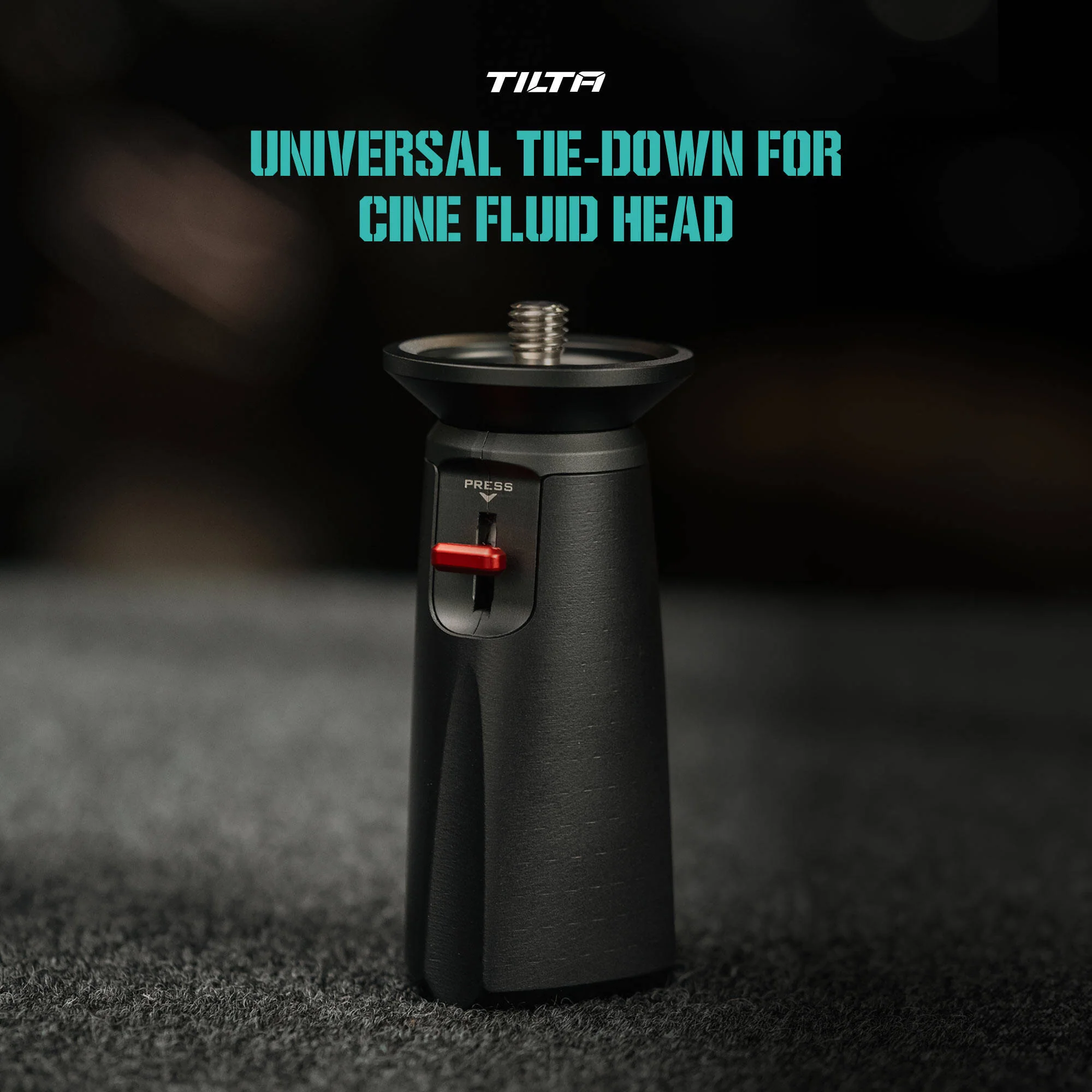 Tilta Universal Quick Release Tie-Down for Cine Fluid Head (Space Gray) - Image 4